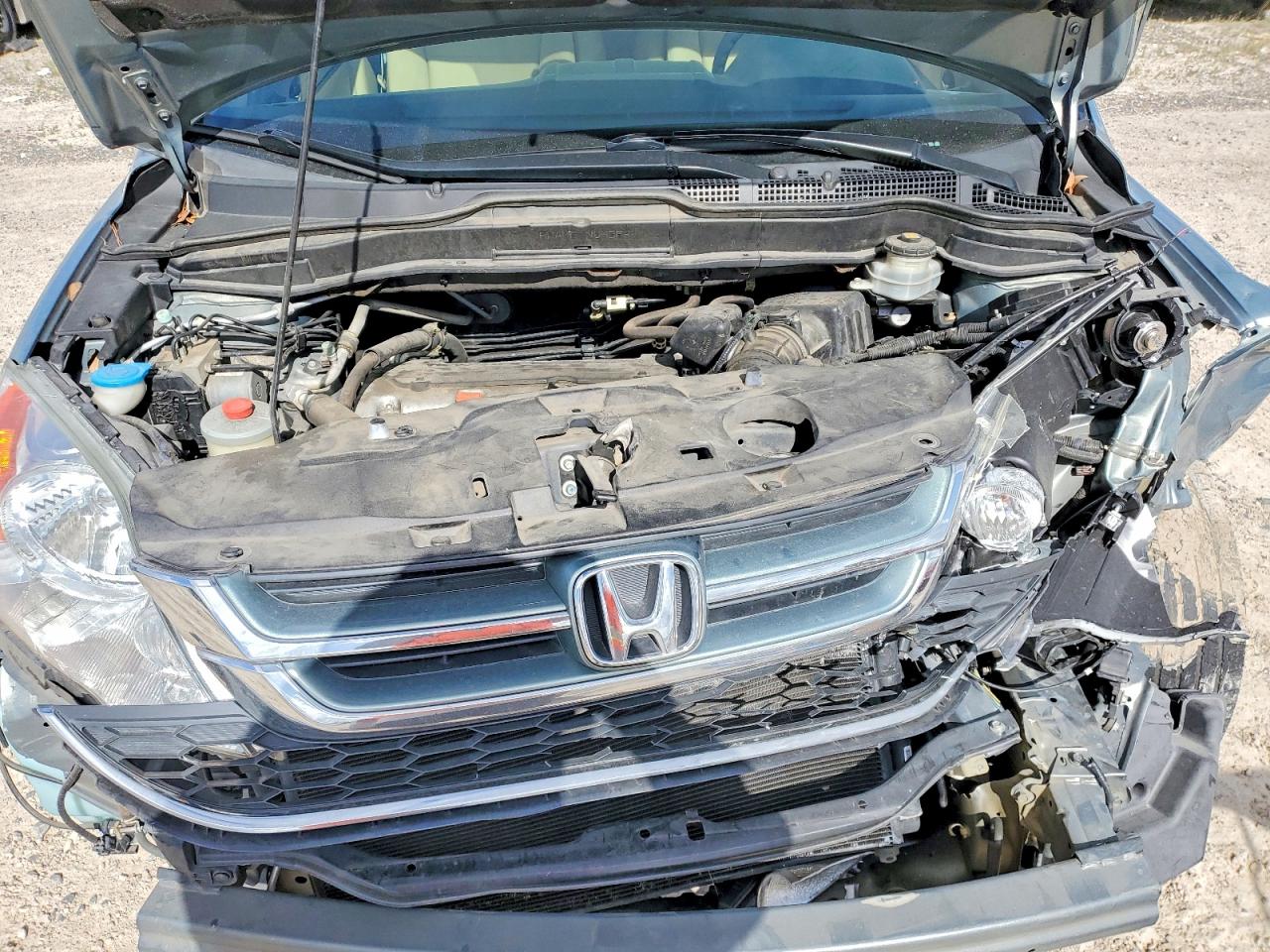 2011 Honda Cr-v Ex Teal vin: 5J6RE3H59BL047517