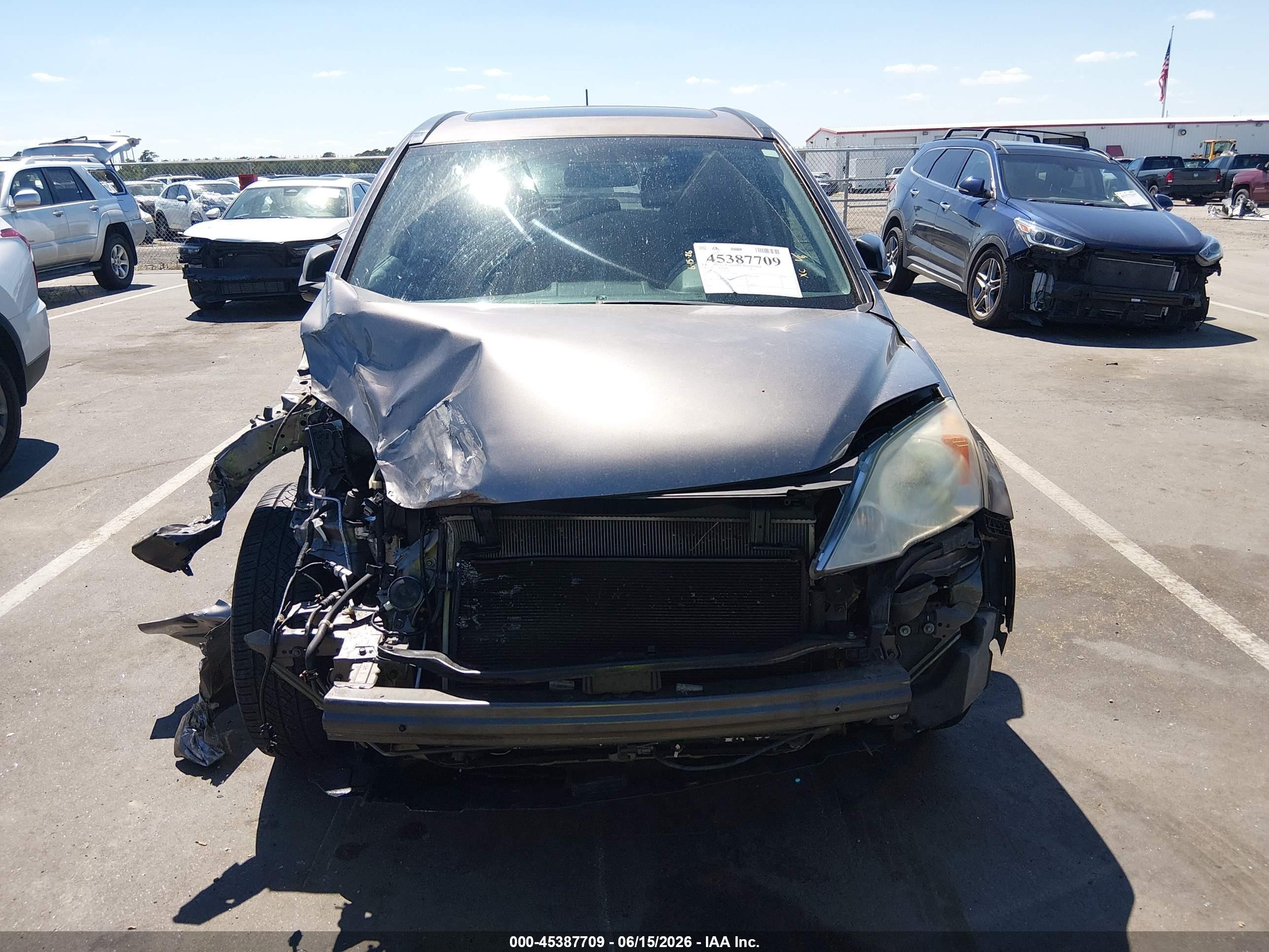 2011 Honda Cr-v Ex Gray vin: 5J6RE3H5XBL037370
