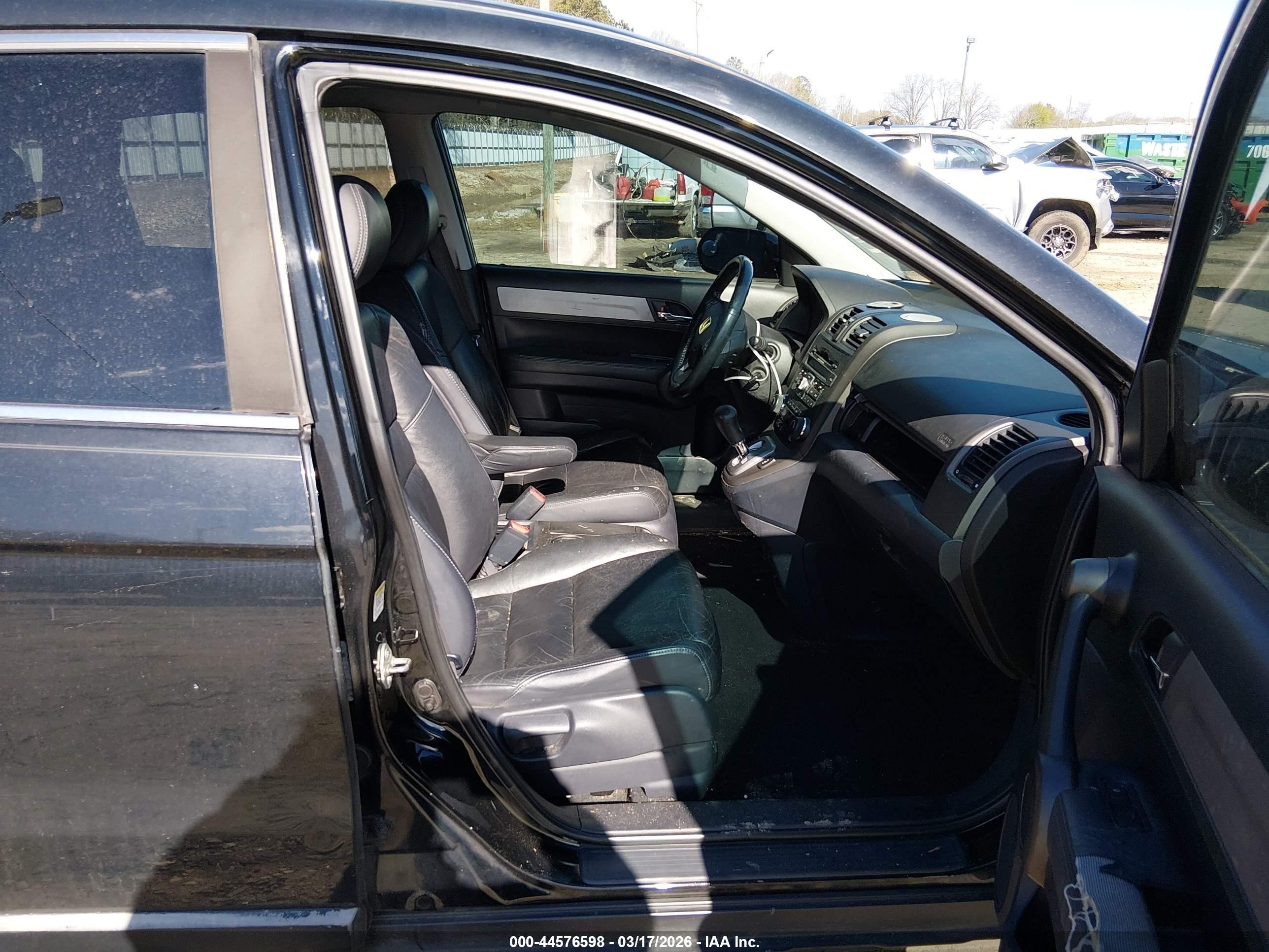 2010 Honda Cr-v Ex-l Black vin: 5J6RE3H70AL003485