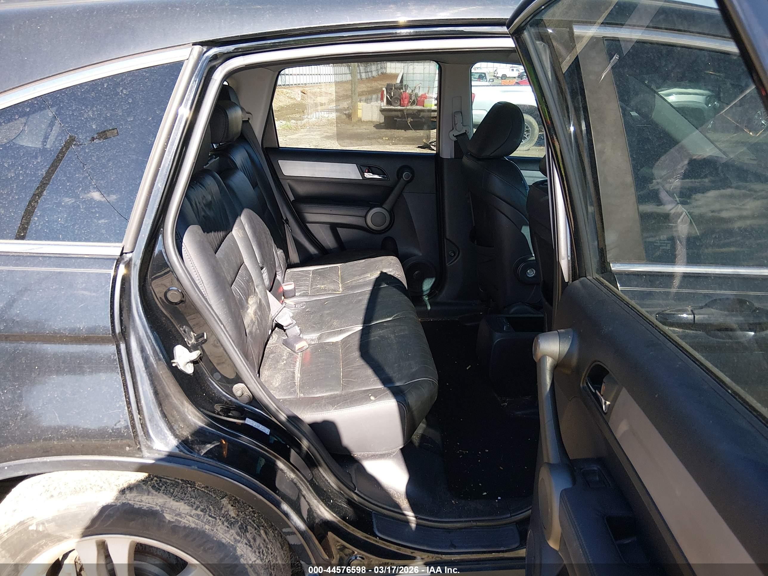 2010 Honda Cr-v Ex-l Black vin: 5J6RE3H70AL003485