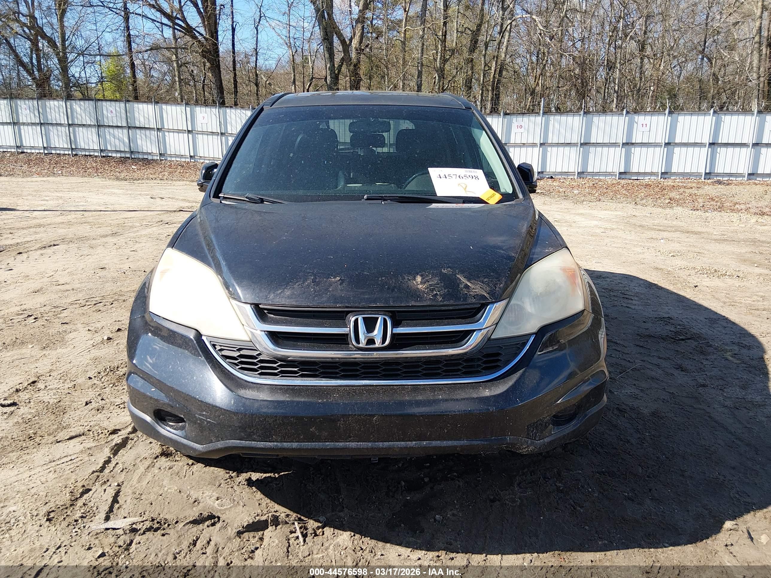 2010 Honda Cr-v Ex-l Black vin: 5J6RE3H70AL003485