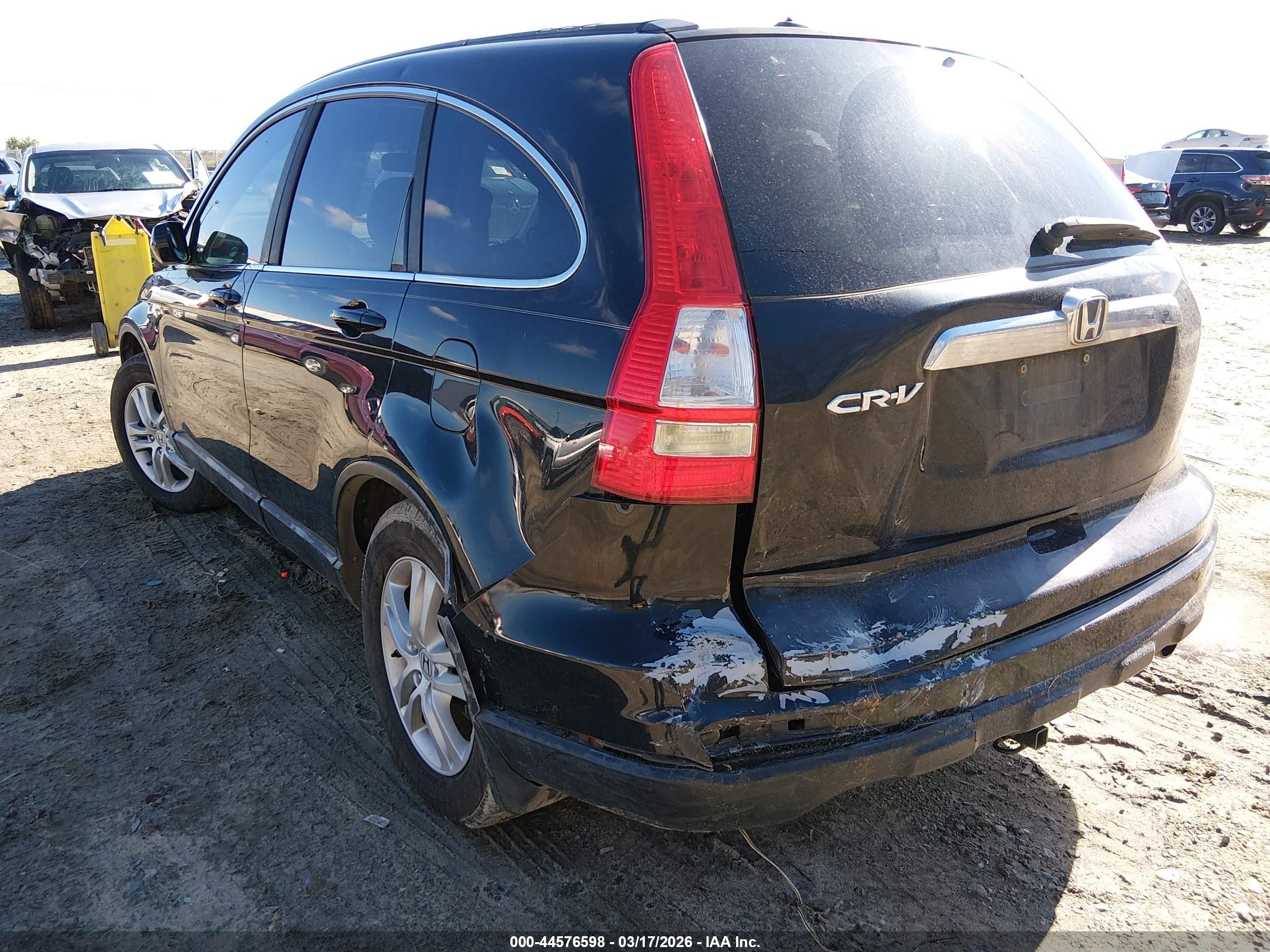 2010 Honda Cr-v Ex-l Black vin: 5J6RE3H70AL003485
