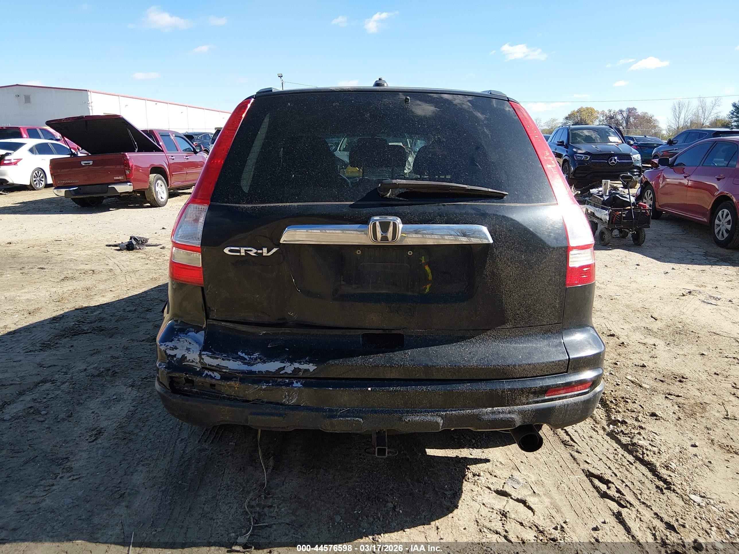 2010 Honda Cr-v Ex-l Black vin: 5J6RE3H70AL003485