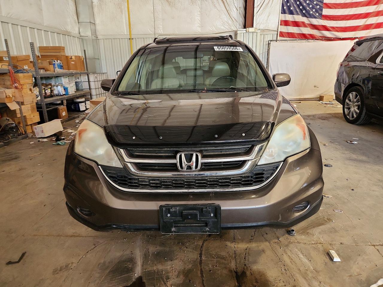 2010 Honda Cr-v Exl Gray vin: 5J6RE3H70AL016401