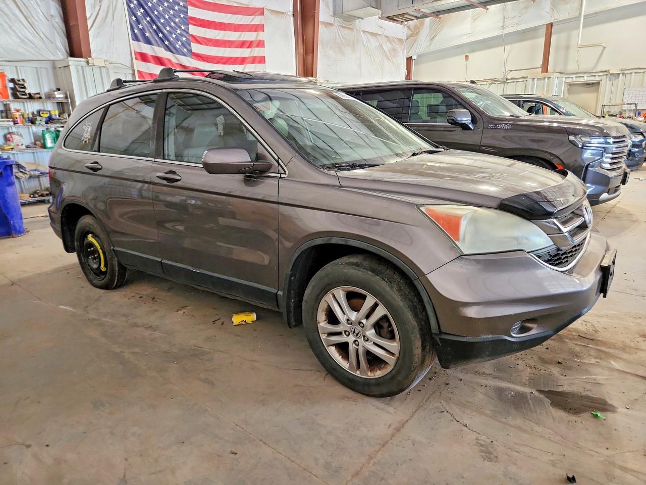 2010 Honda Cr-v Exl Gray vin: 5J6RE3H70AL016401