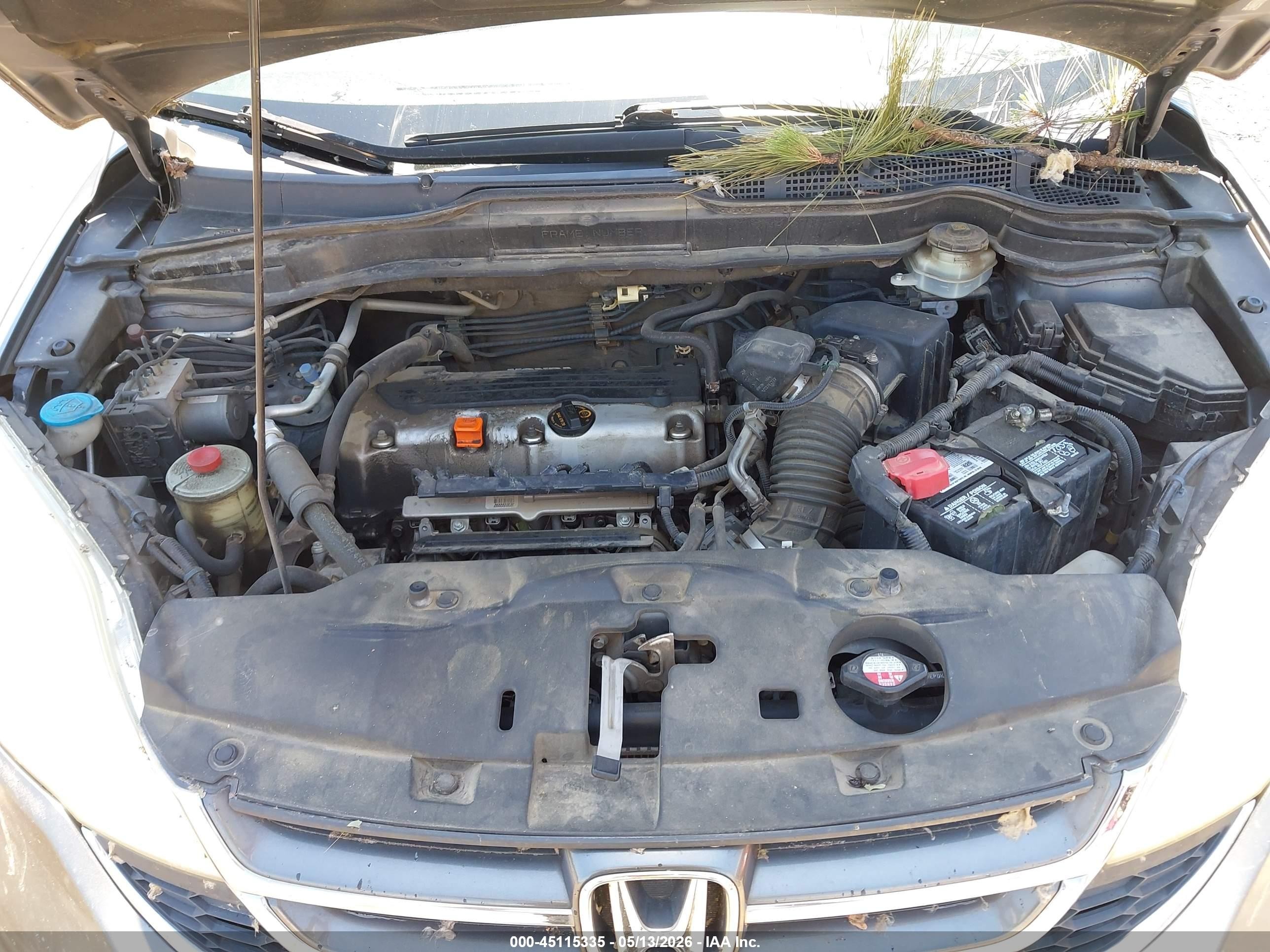 2010 Honda Cr-v Ex-l Gray vin: 5J6RE3H70AL018066