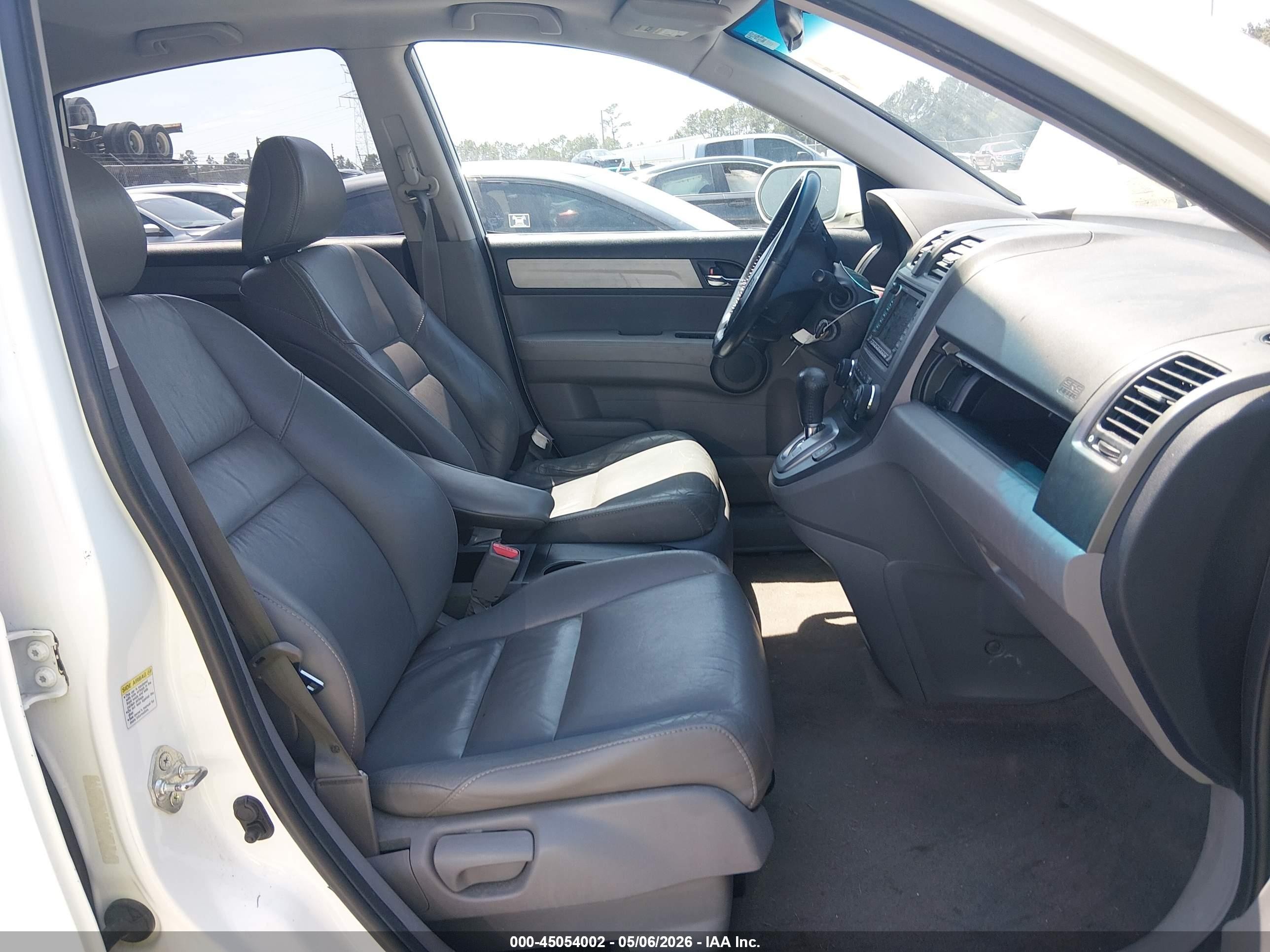 2010 Honda Cr-v Ex-l White vin: 5J6RE3H70AL026894