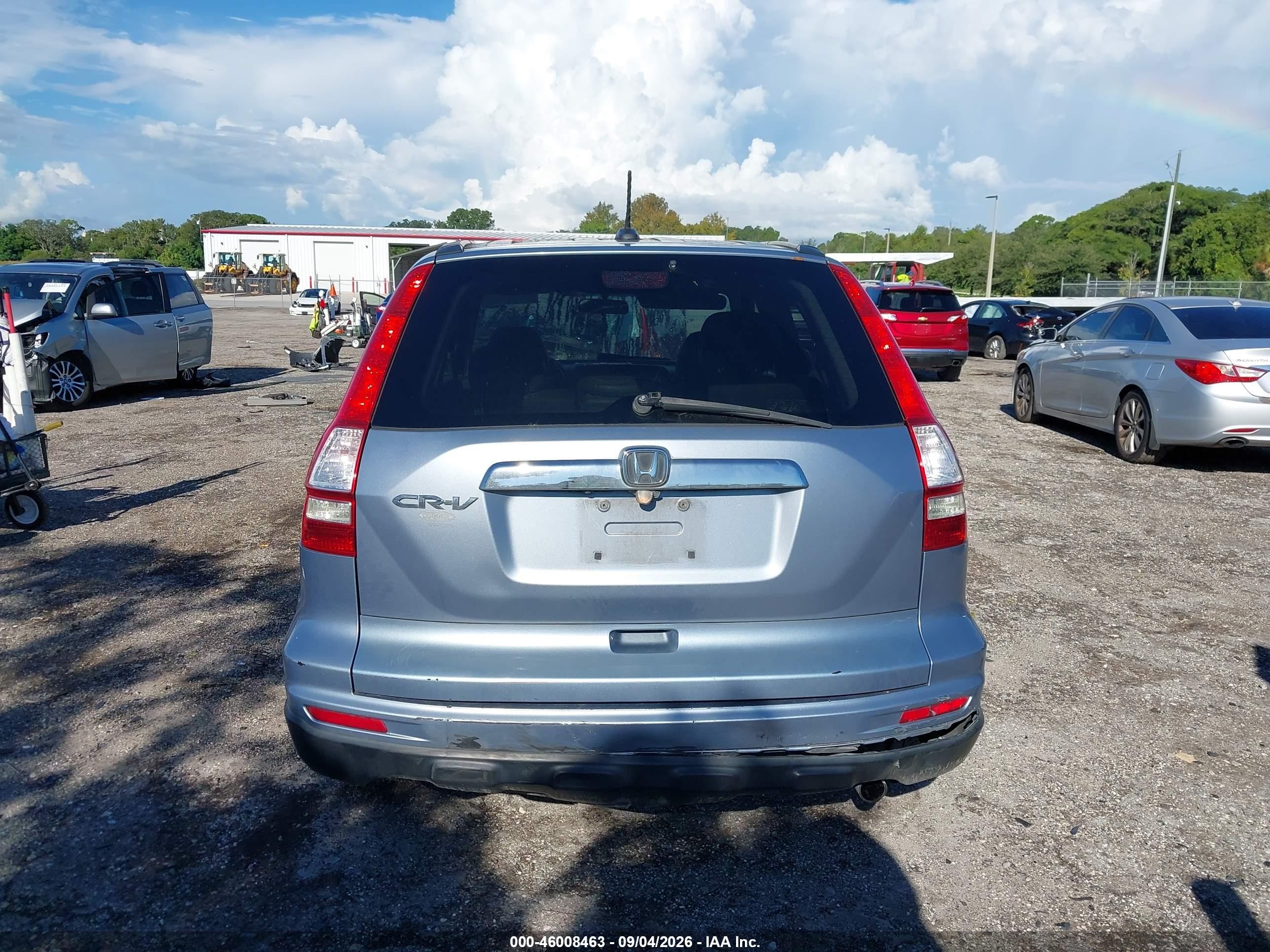 2010 Honda Cr-v Ex-l Light Blue vin: 5J6RE3H70AL031674