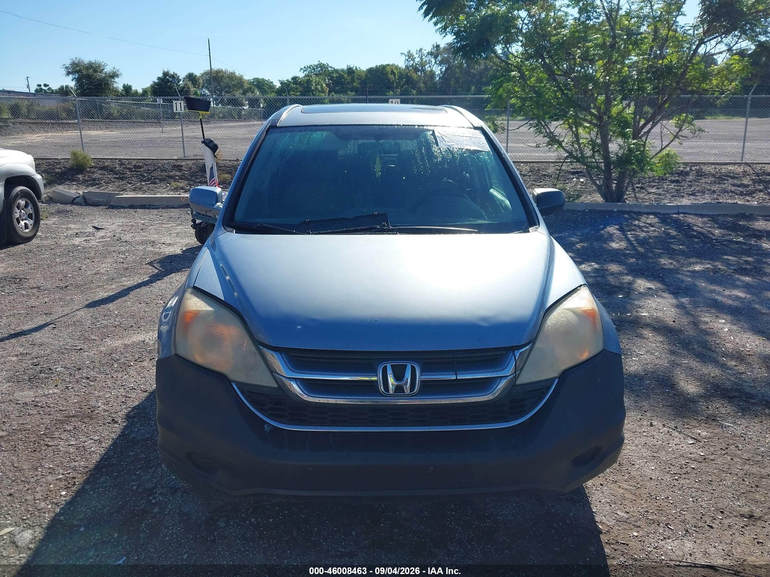 2010 Honda Cr-v Ex-l Light Blue vin: 5J6RE3H70AL031674