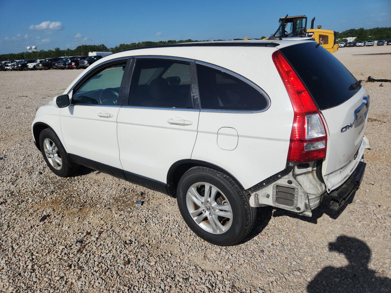 2011 Honda Cr-v Exl White vin: 5J6RE3H70BL026704