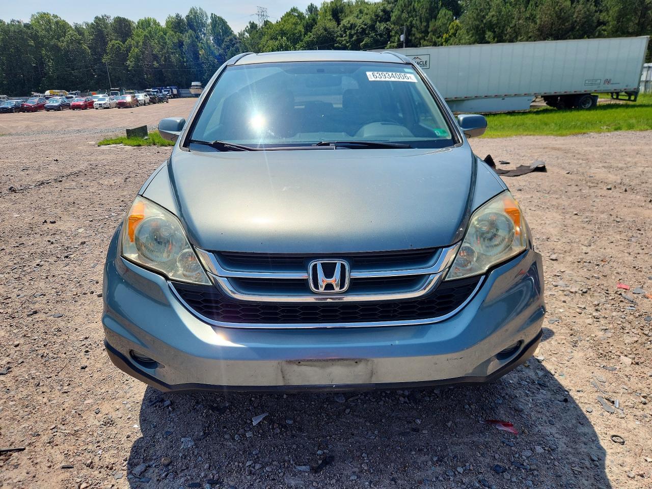 2011 Honda Cr-v Exl Teal vin: 5J6RE3H70BL027335
