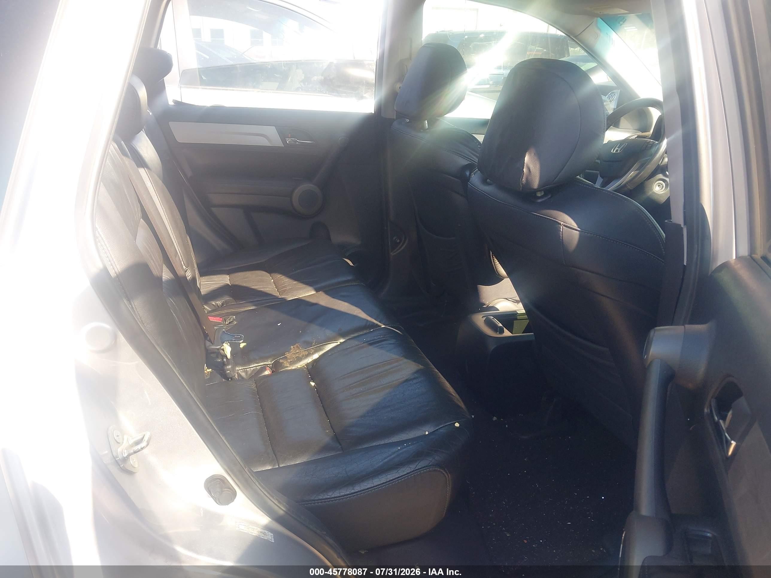 2010 Honda Cr-v Ex-l Silver vin: 5J6RE3H71AL035085