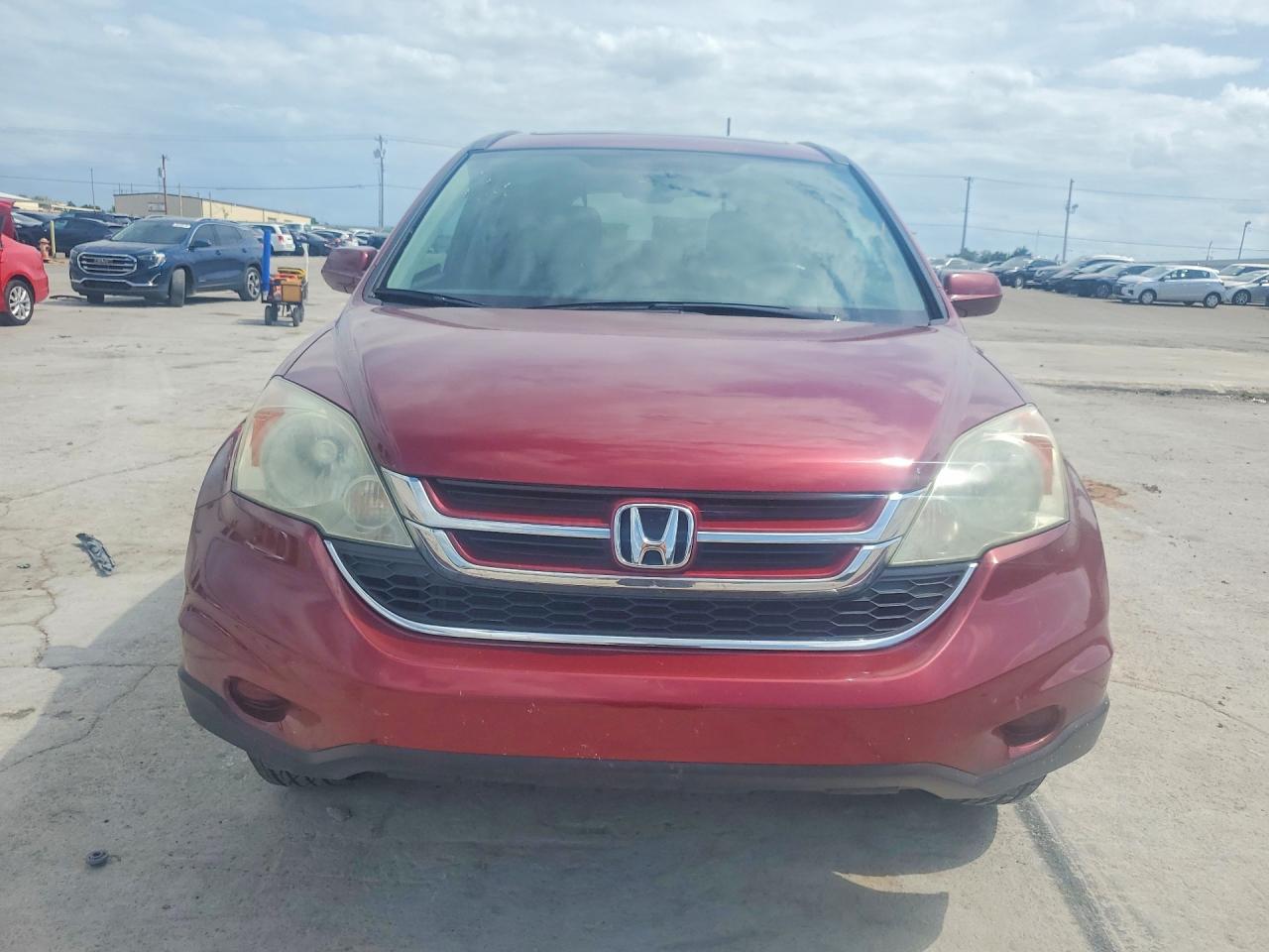 2010 Honda Cr-v Exl Maroon vin: 5J6RE3H71AL047138