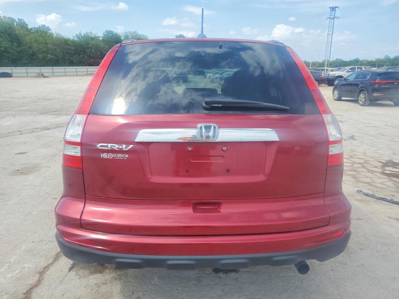 2010 Honda Cr-v Exl Maroon vin: 5J6RE3H71AL047138