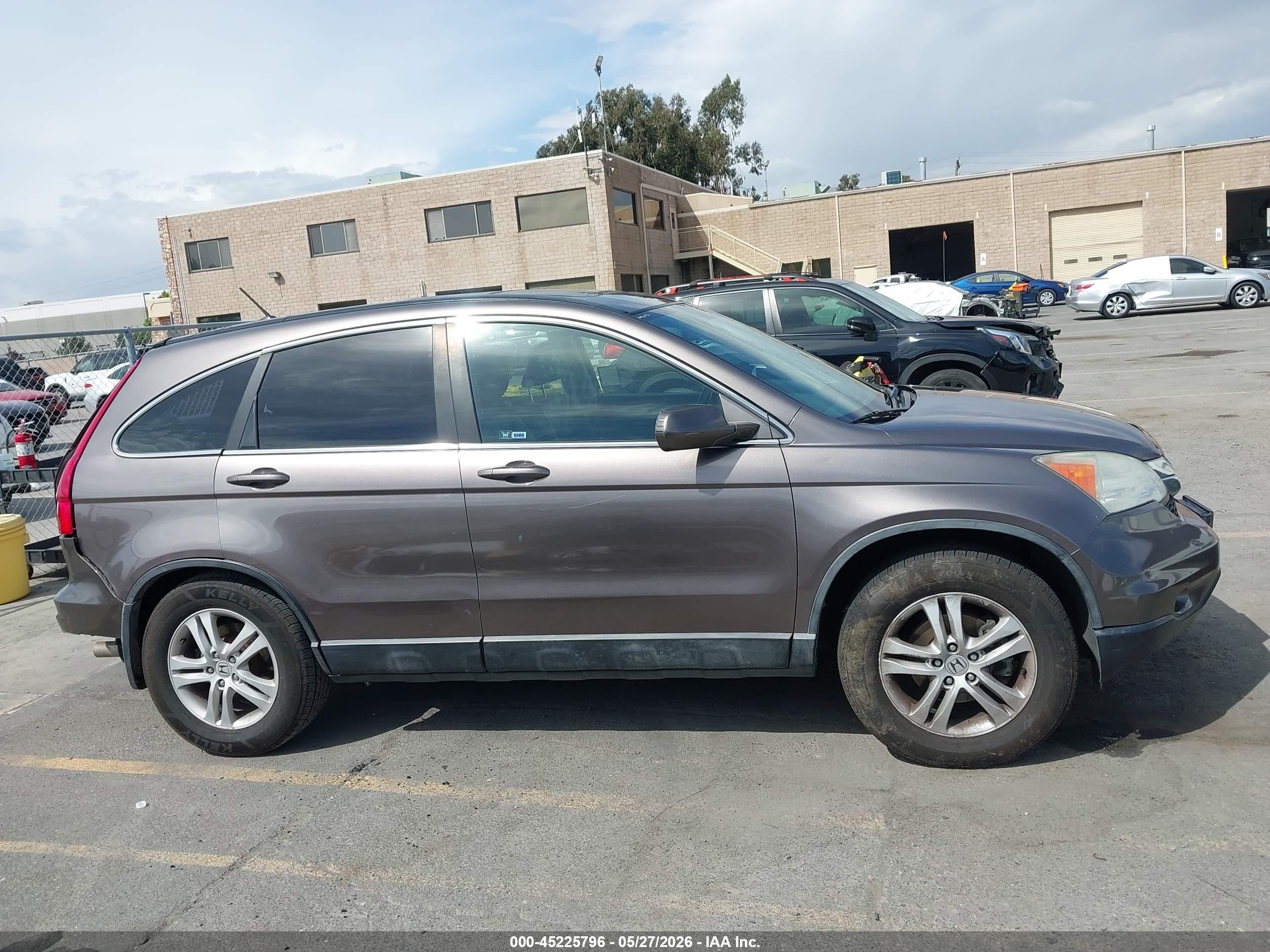 2011 Honda Cr-v Ex-l Brown vin: 5J6RE3H71BL036819