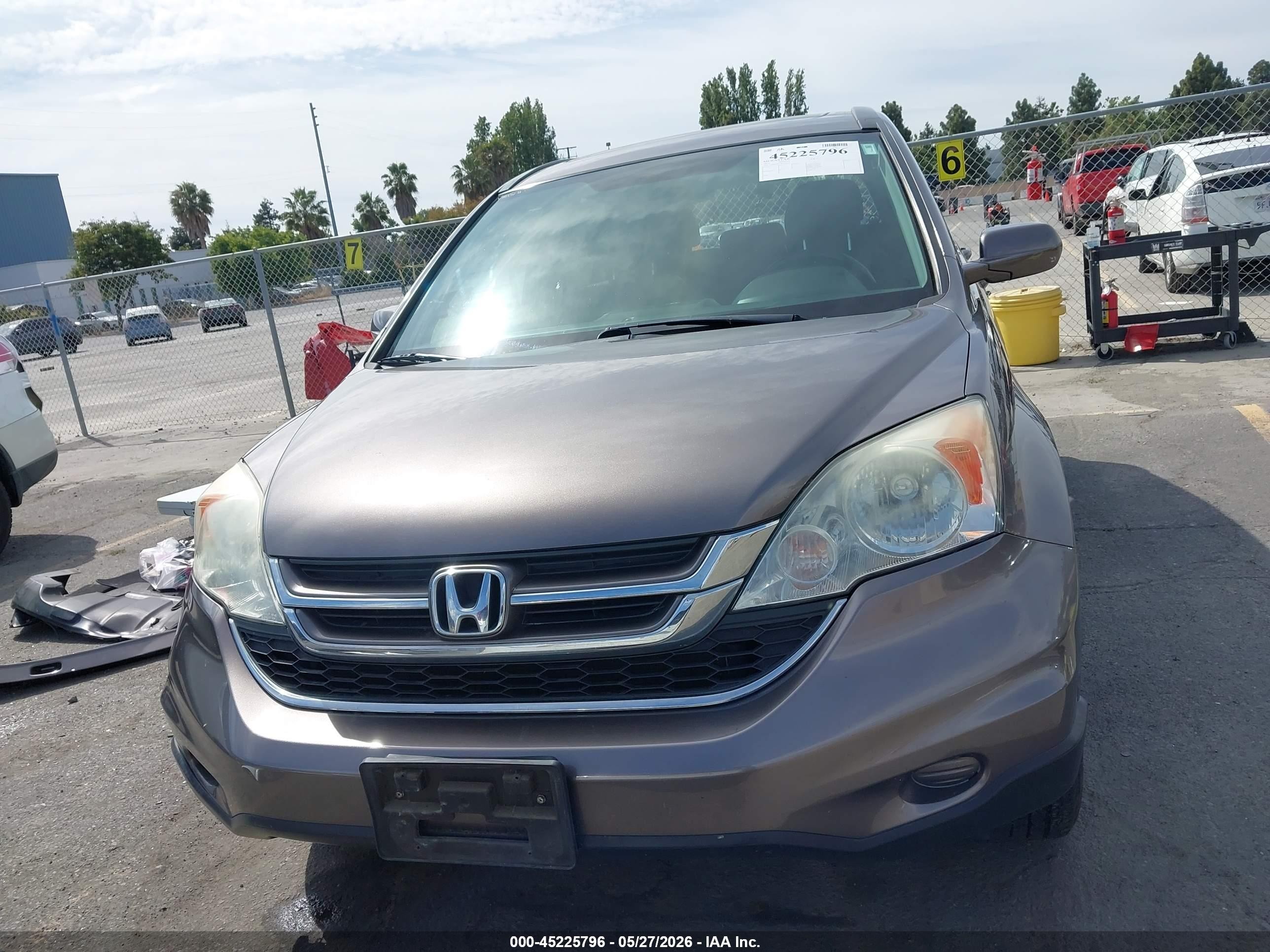2011 Honda Cr-v Ex-l Brown vin: 5J6RE3H71BL036819