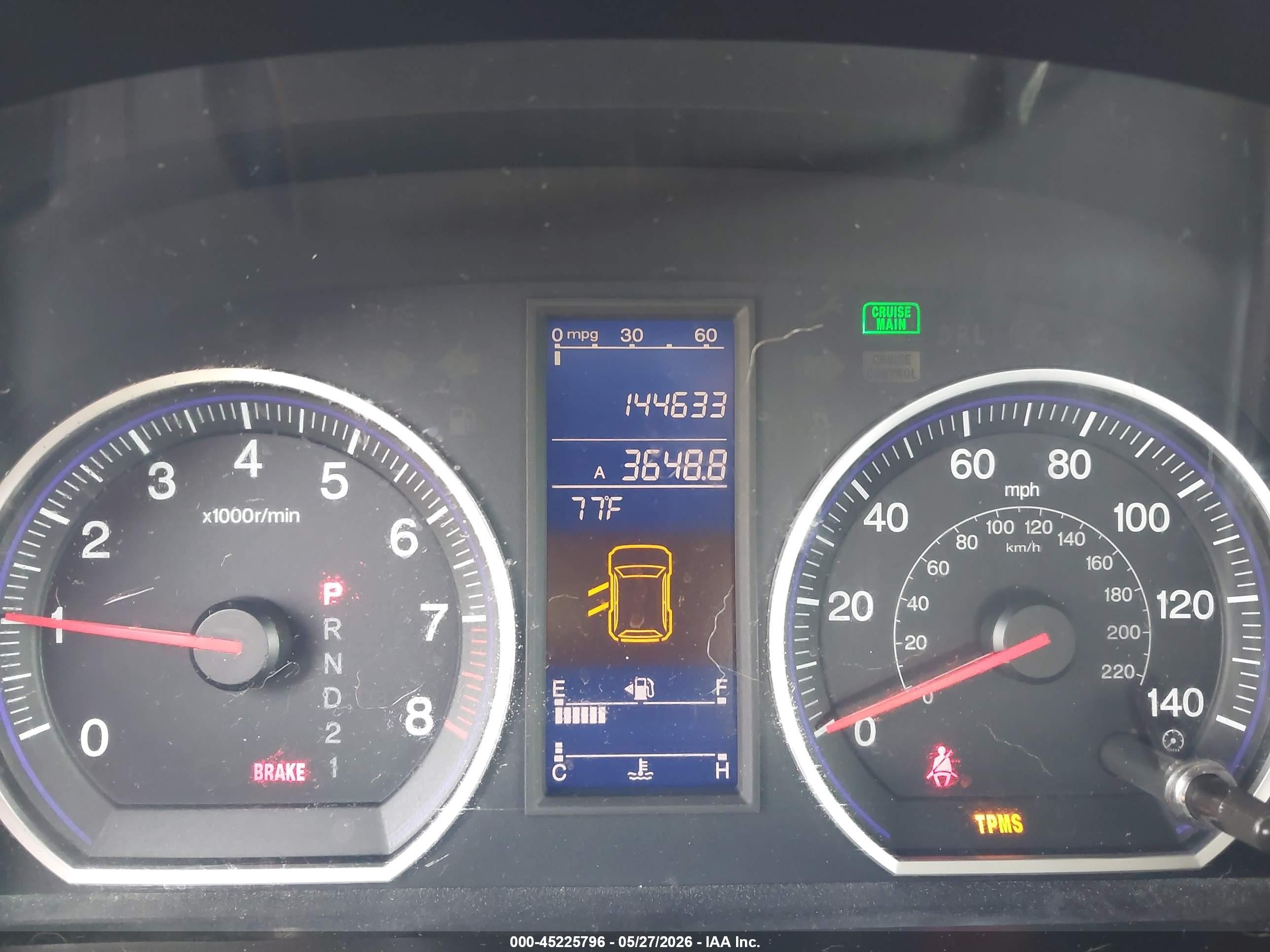2011 Honda Cr-v Ex-l Brown vin: 5J6RE3H71BL036819