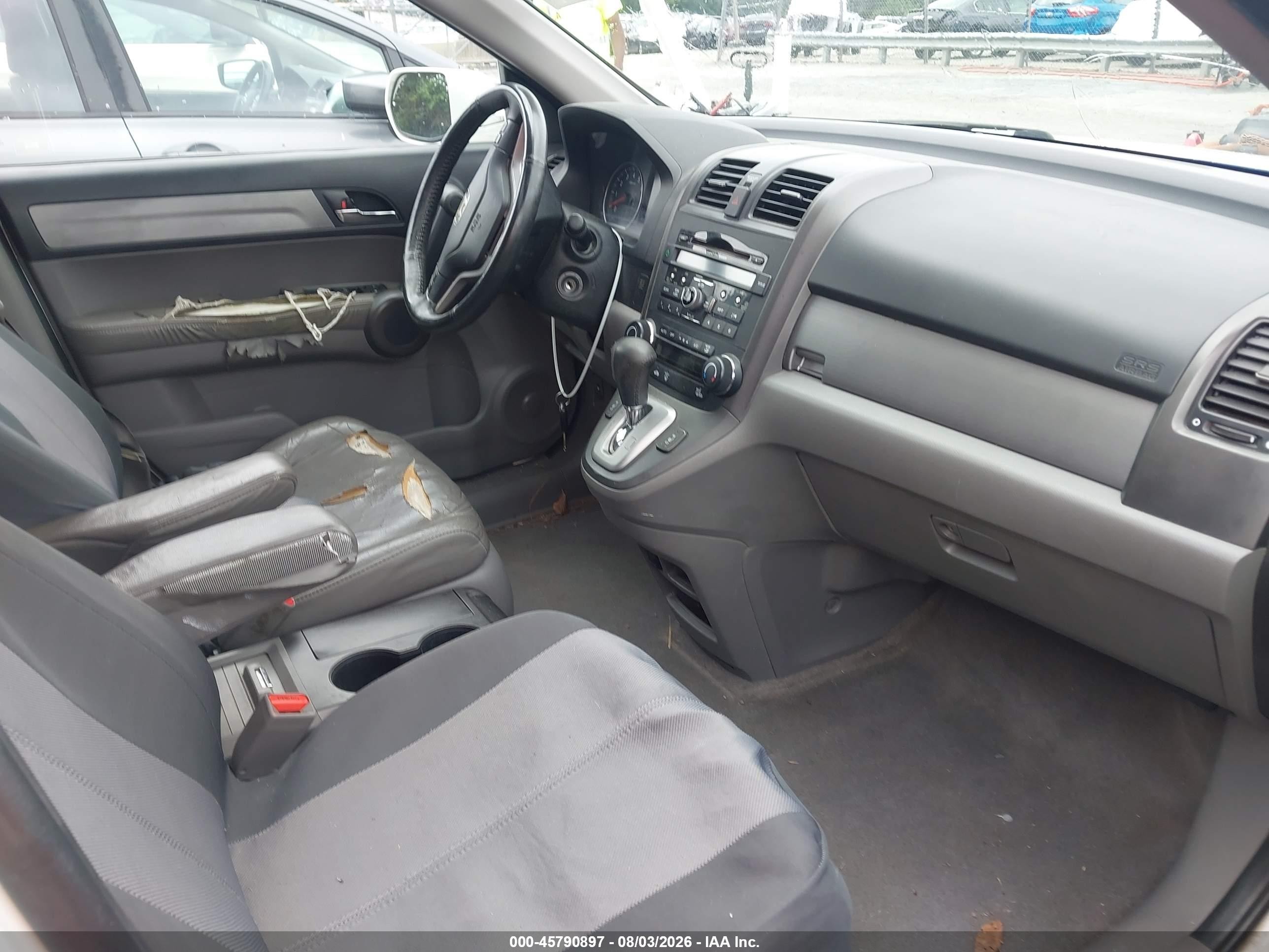 2010 Honda Cr-v Ex-l White vin: 5J6RE3H72AL009725