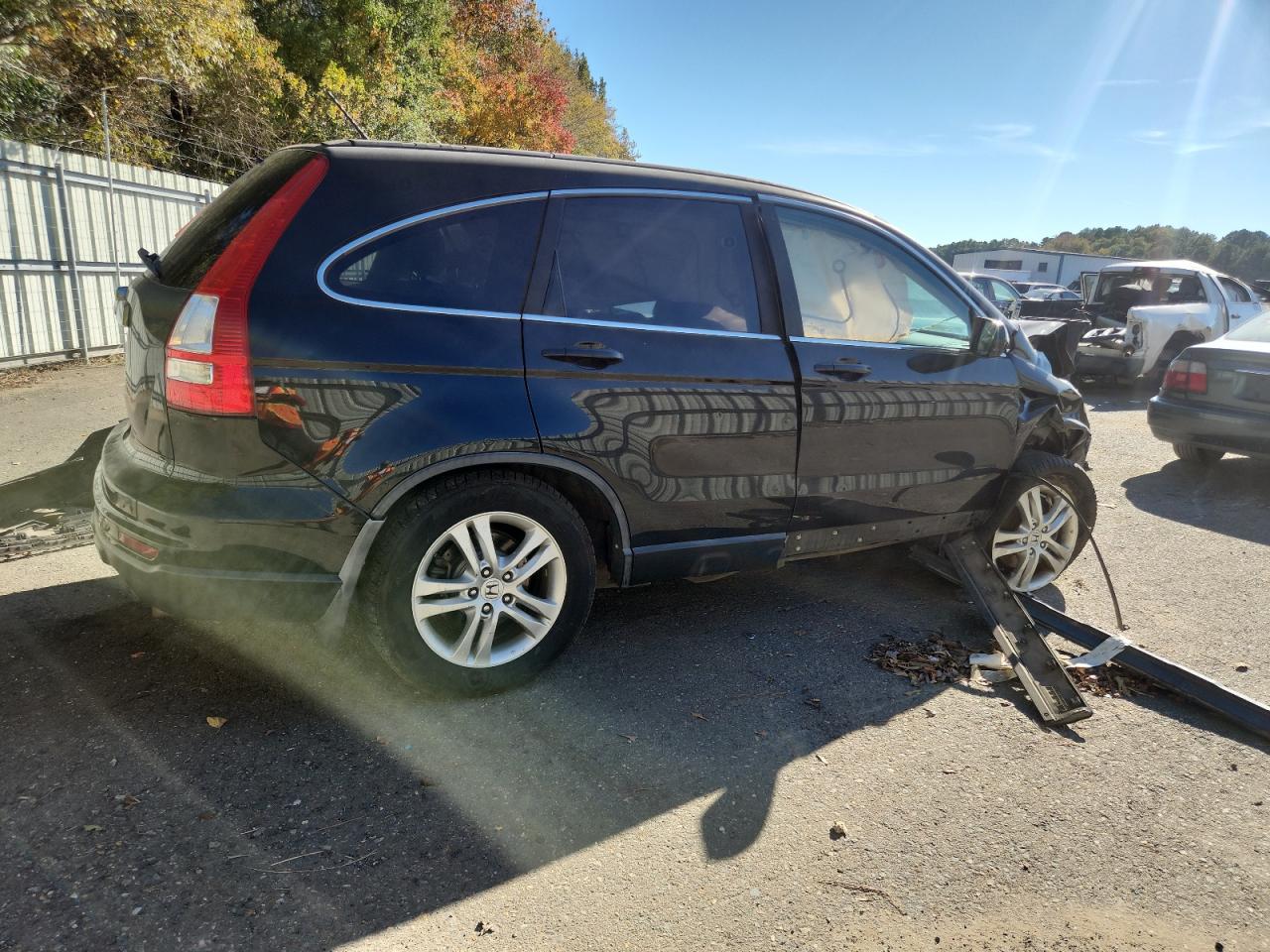 2010 Honda Cr-v Exl Black vin: 5J6RE3H72AL022877