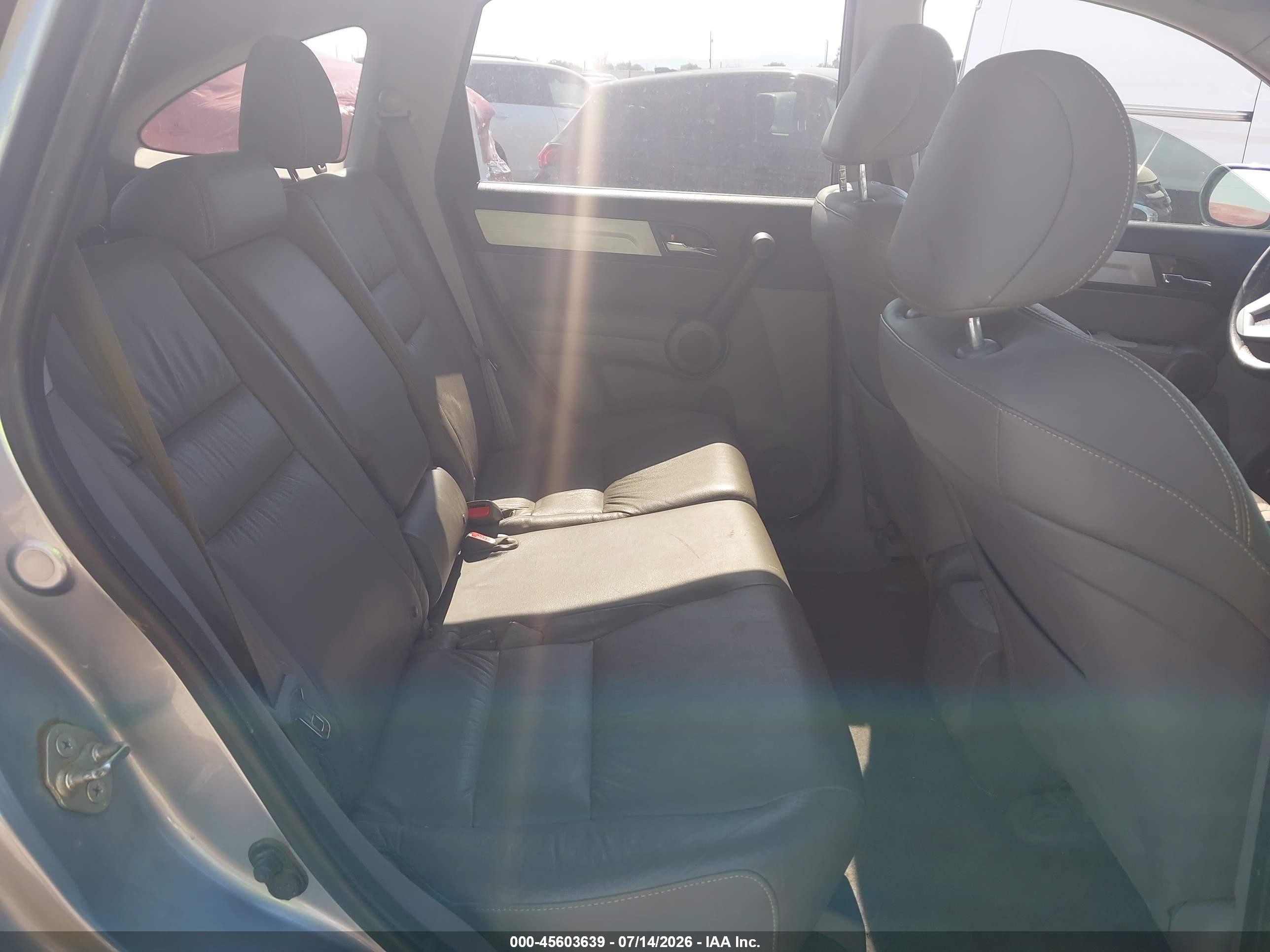 2010 Honda Cr-v Ex-l Blue vin: 5J6RE3H72AL023835