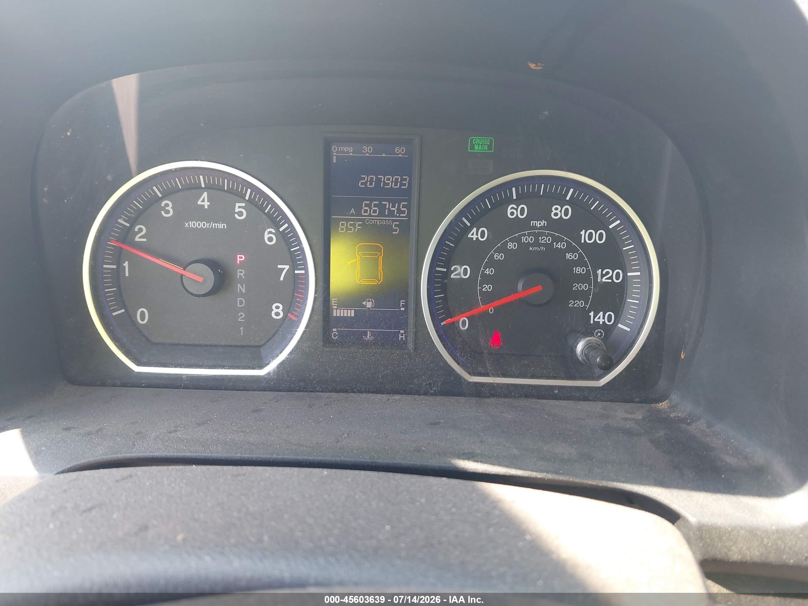 2010 Honda Cr-v Ex-l Blue vin: 5J6RE3H72AL023835