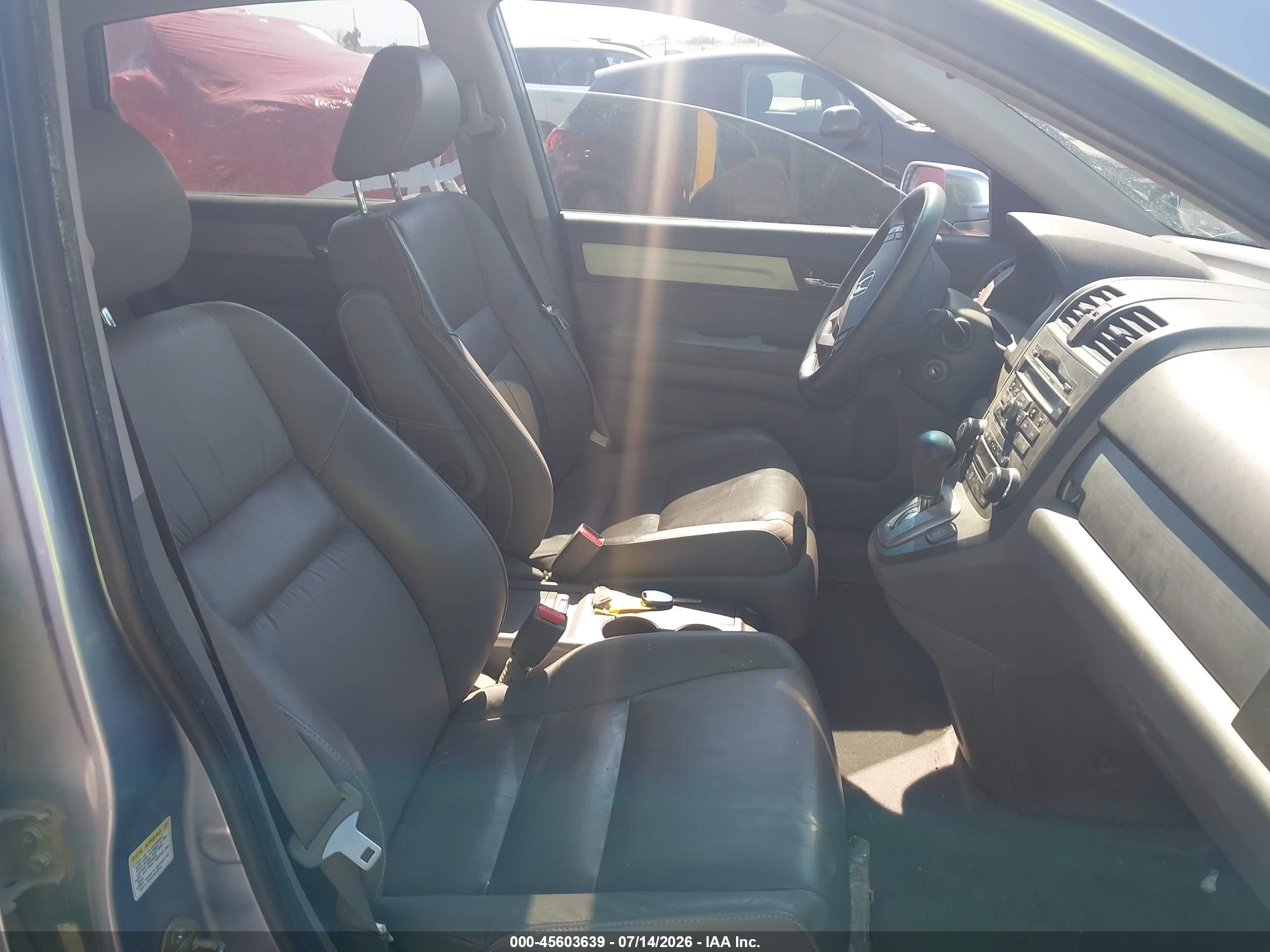 2010 Honda Cr-v Ex-l Blue vin: 5J6RE3H72AL023835