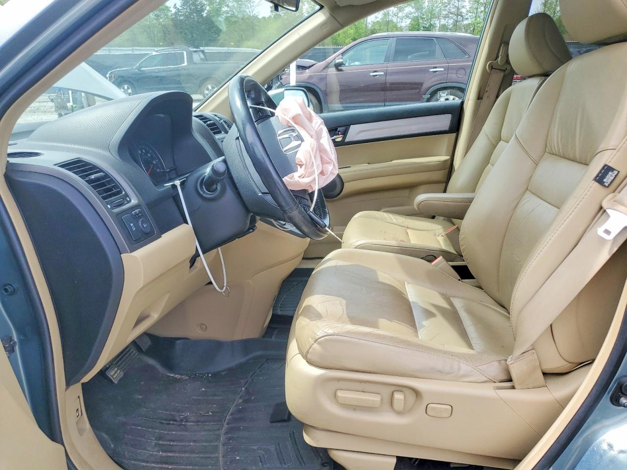 2010 Honda Cr-v Exl Green vin: 5J6RE3H72AL039310