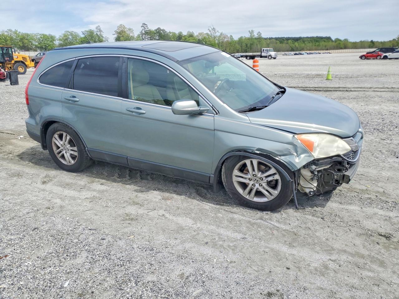 2010 Honda Cr-v Exl Green vin: 5J6RE3H72AL039310