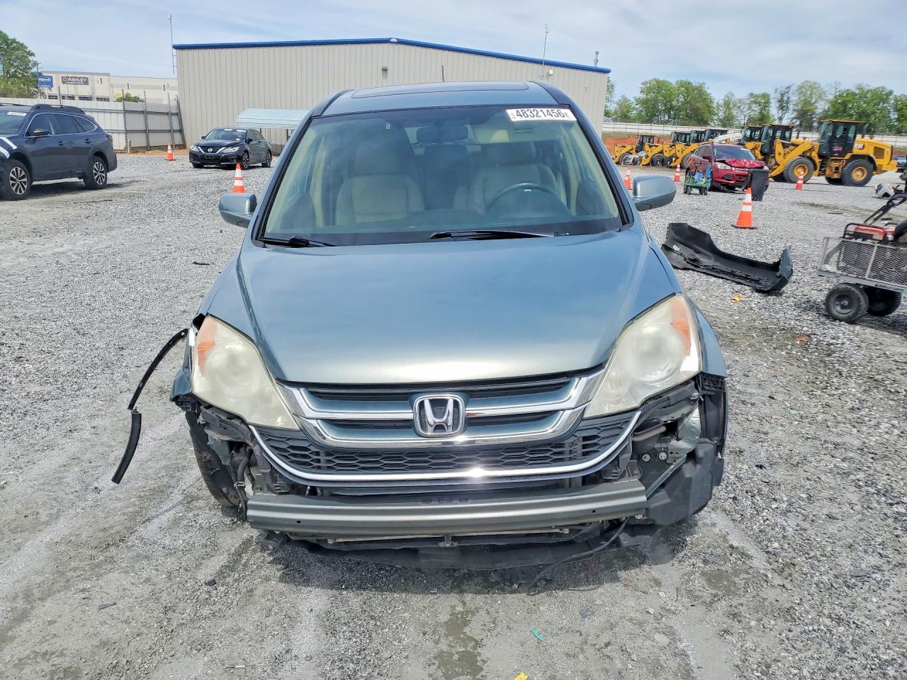 2010 Honda Cr-v Exl Green vin: 5J6RE3H72AL039310