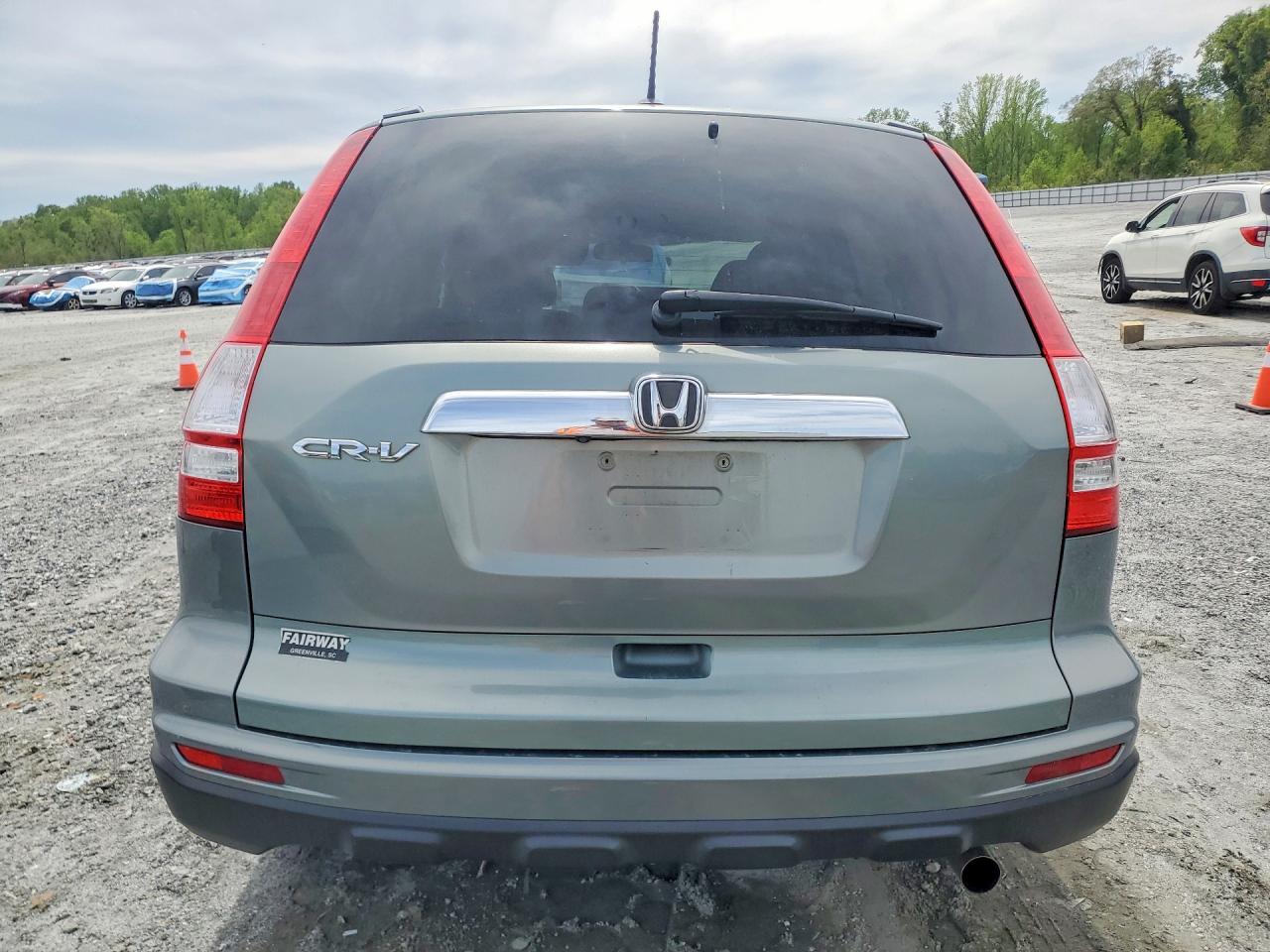 2010 Honda Cr-v Exl Green vin: 5J6RE3H72AL039310