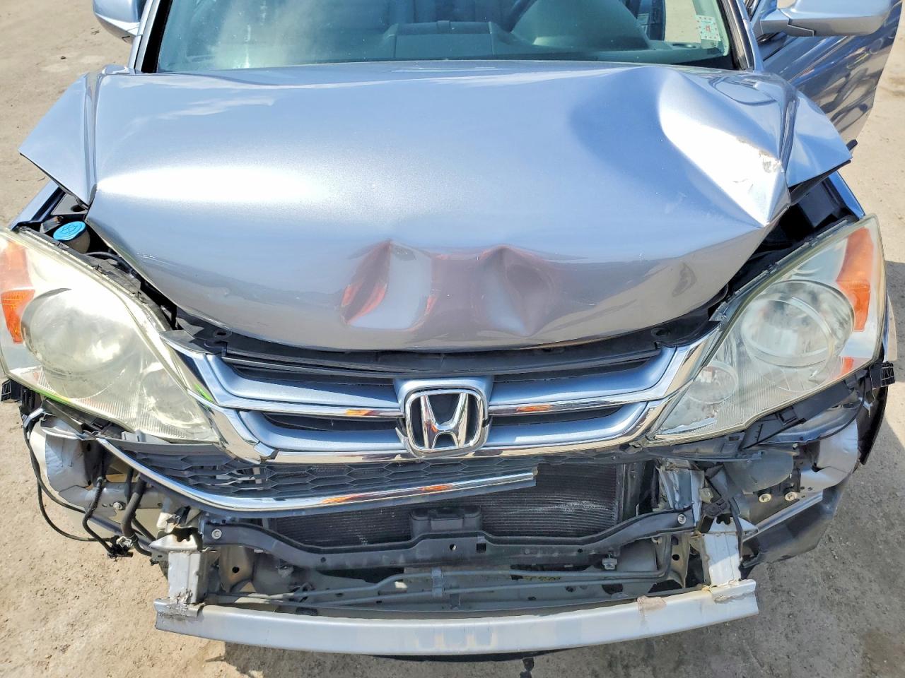 2010 Honda Cr-v Exl Blue vin: 5J6RE3H72AL051313