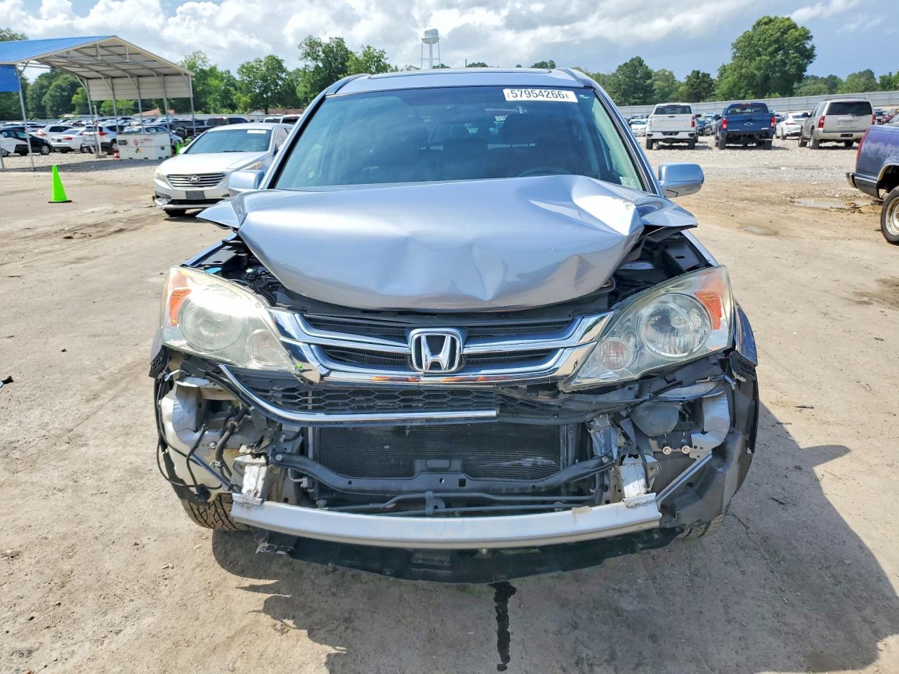 2010 Honda Cr-v Exl Blue vin: 5J6RE3H72AL051313