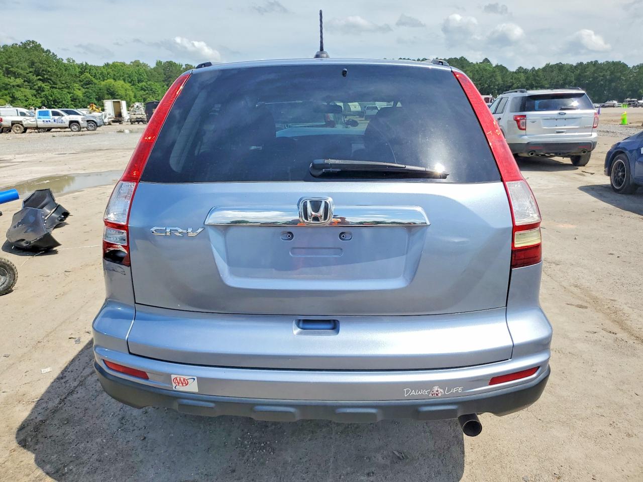 2010 Honda Cr-v Exl Blue vin: 5J6RE3H72AL051313