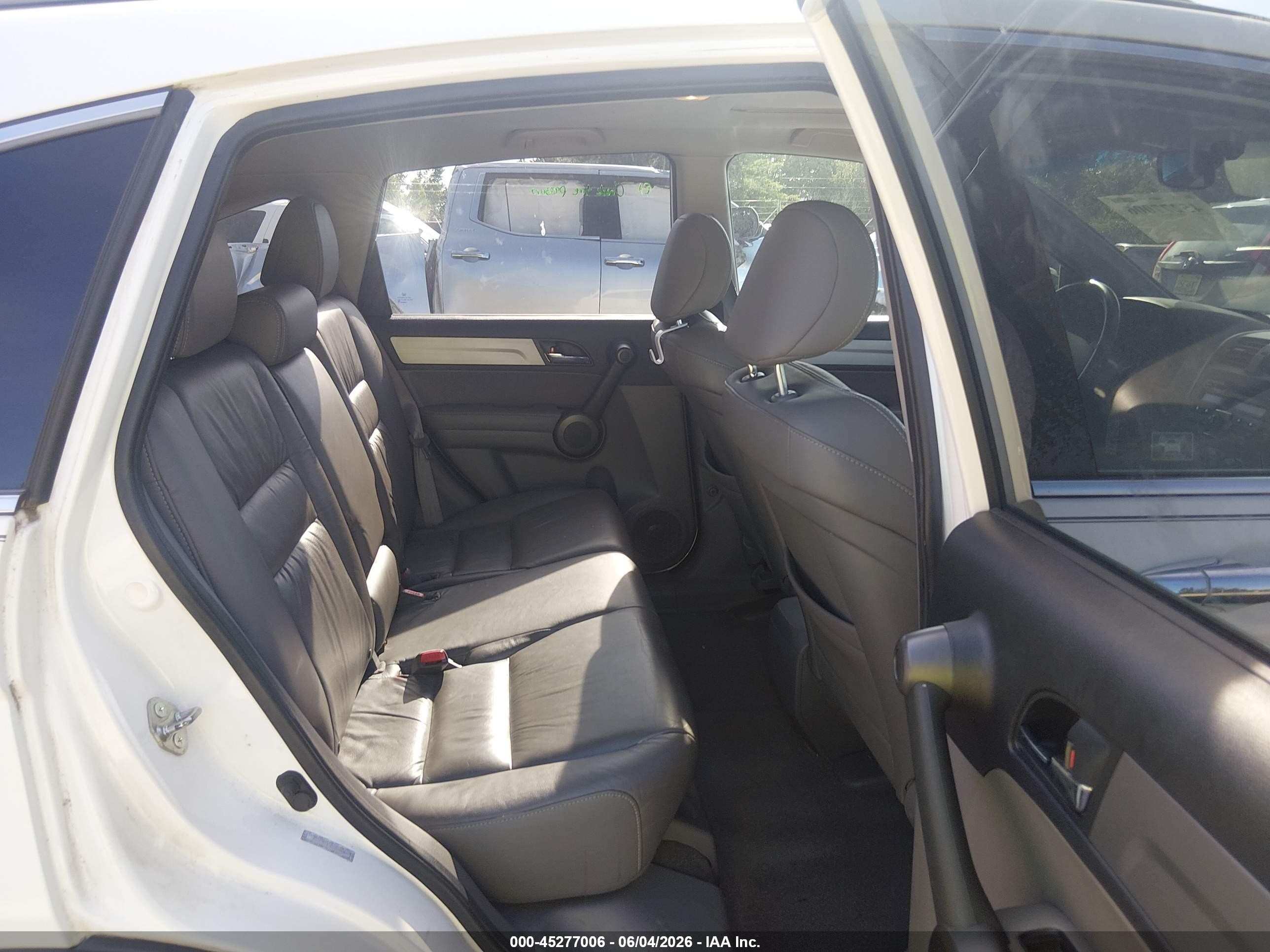 2011 Honda Cr-v Ex-l Белый vin: 5J6RE3H72BL008267