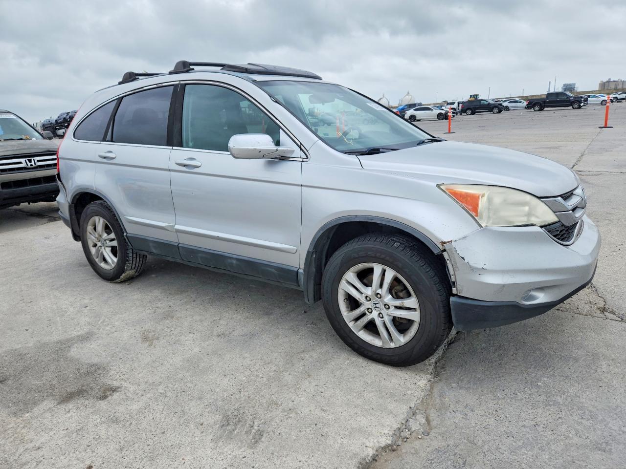 2011 Honda Cr-v Exl Gray vin: 5J6RE3H72BL013937