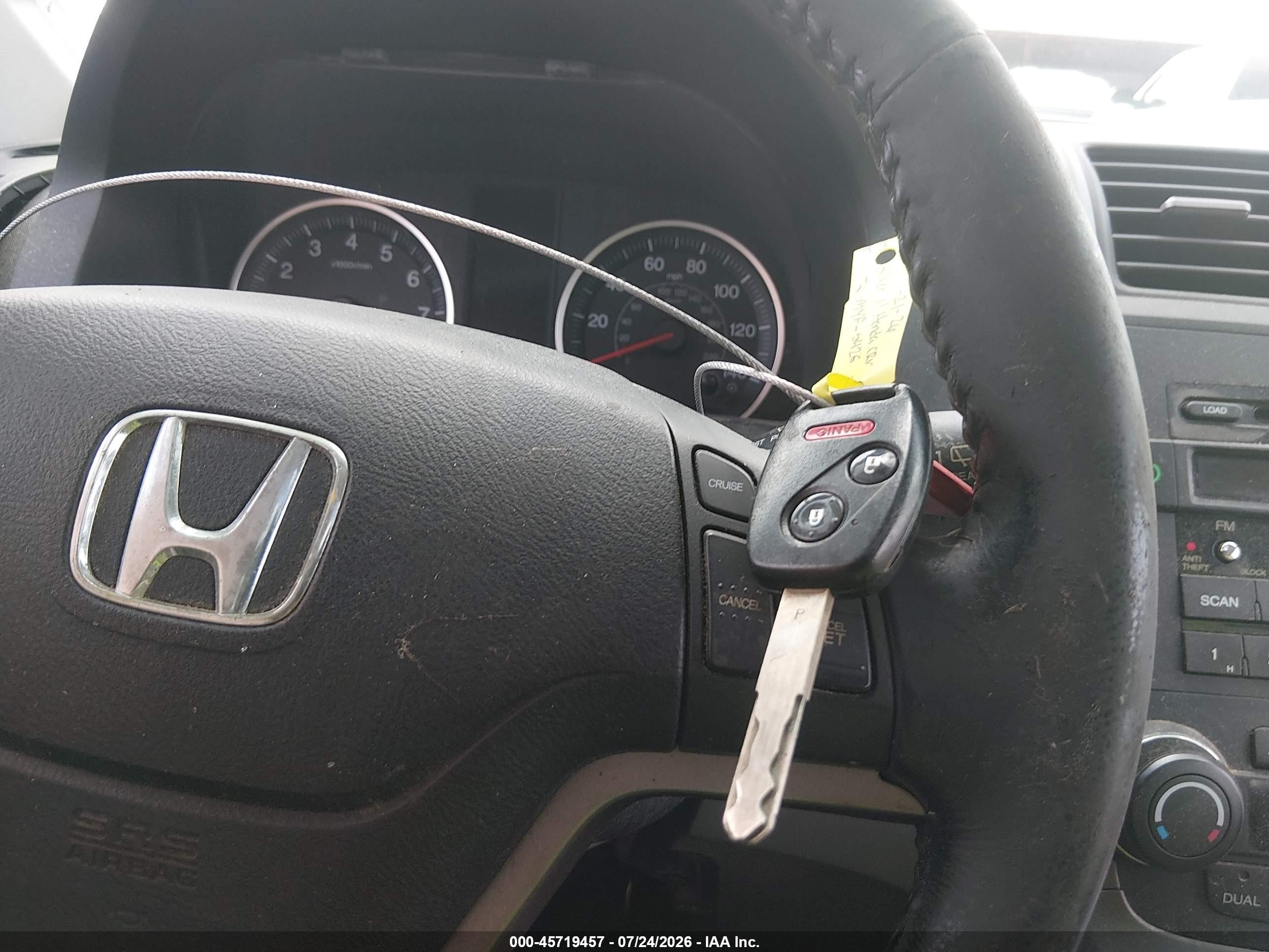 2011 Honda Cr-v Ex-l Серебряный vin: 5J6RE3H72BL014814