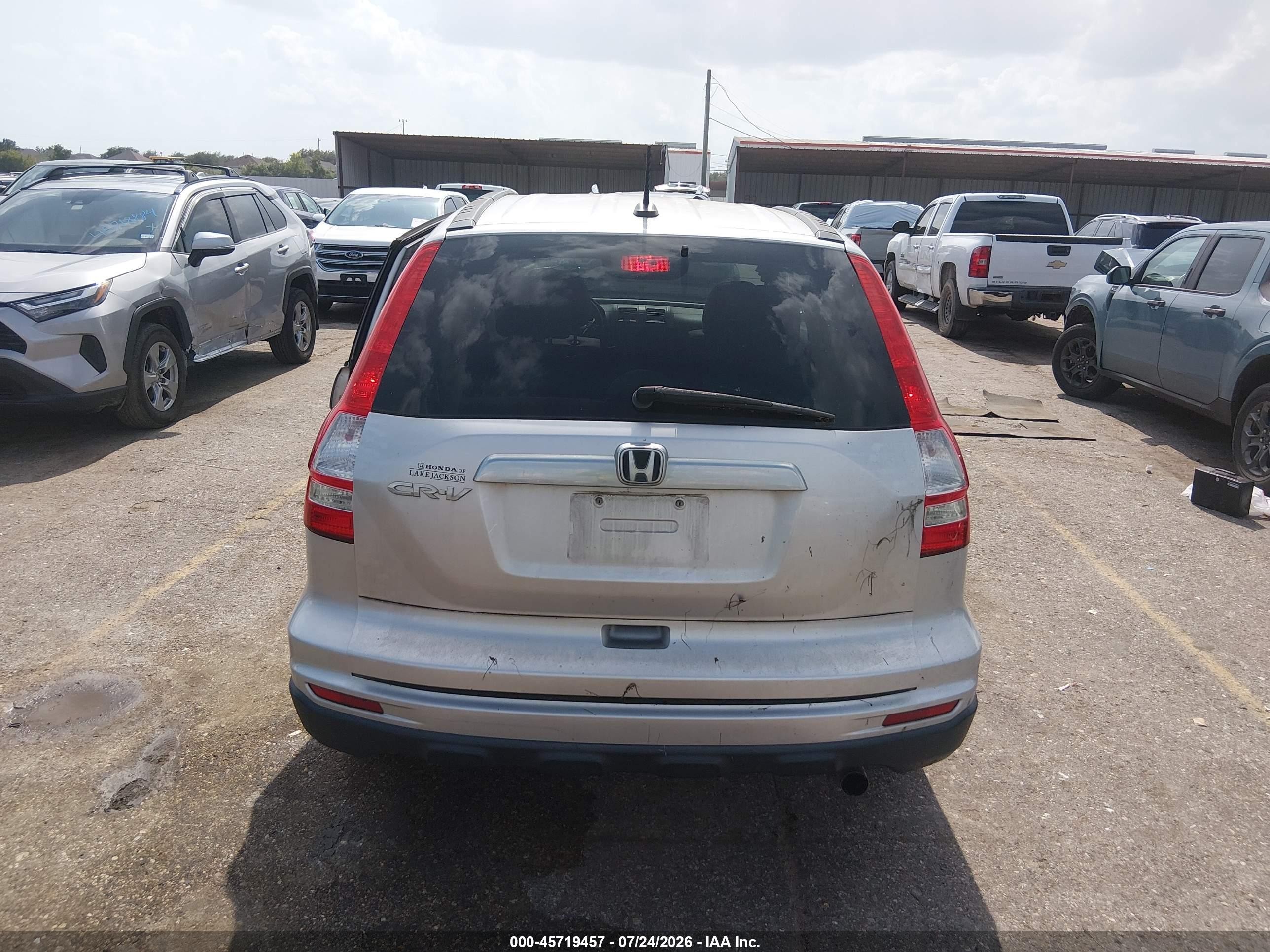 2011 Honda Cr-v Ex-l Серебряный vin: 5J6RE3H72BL014814