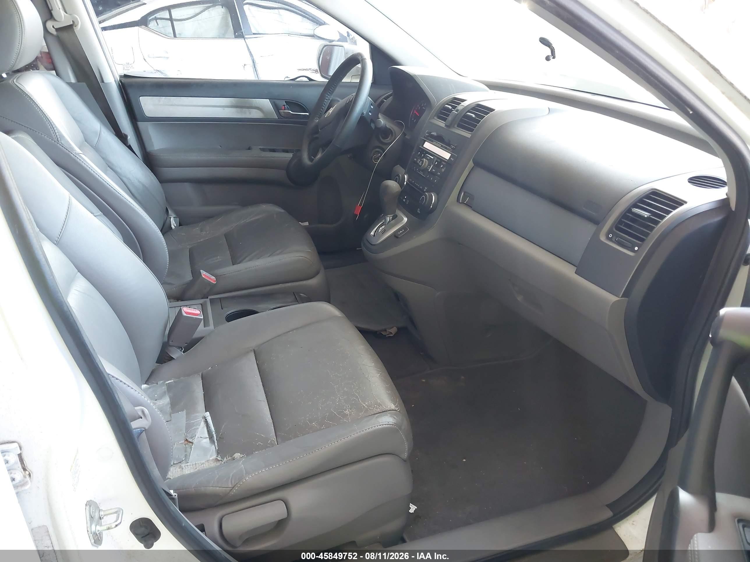2011 Honda Cr-v Ex-l White vin: 5J6RE3H72BL015882