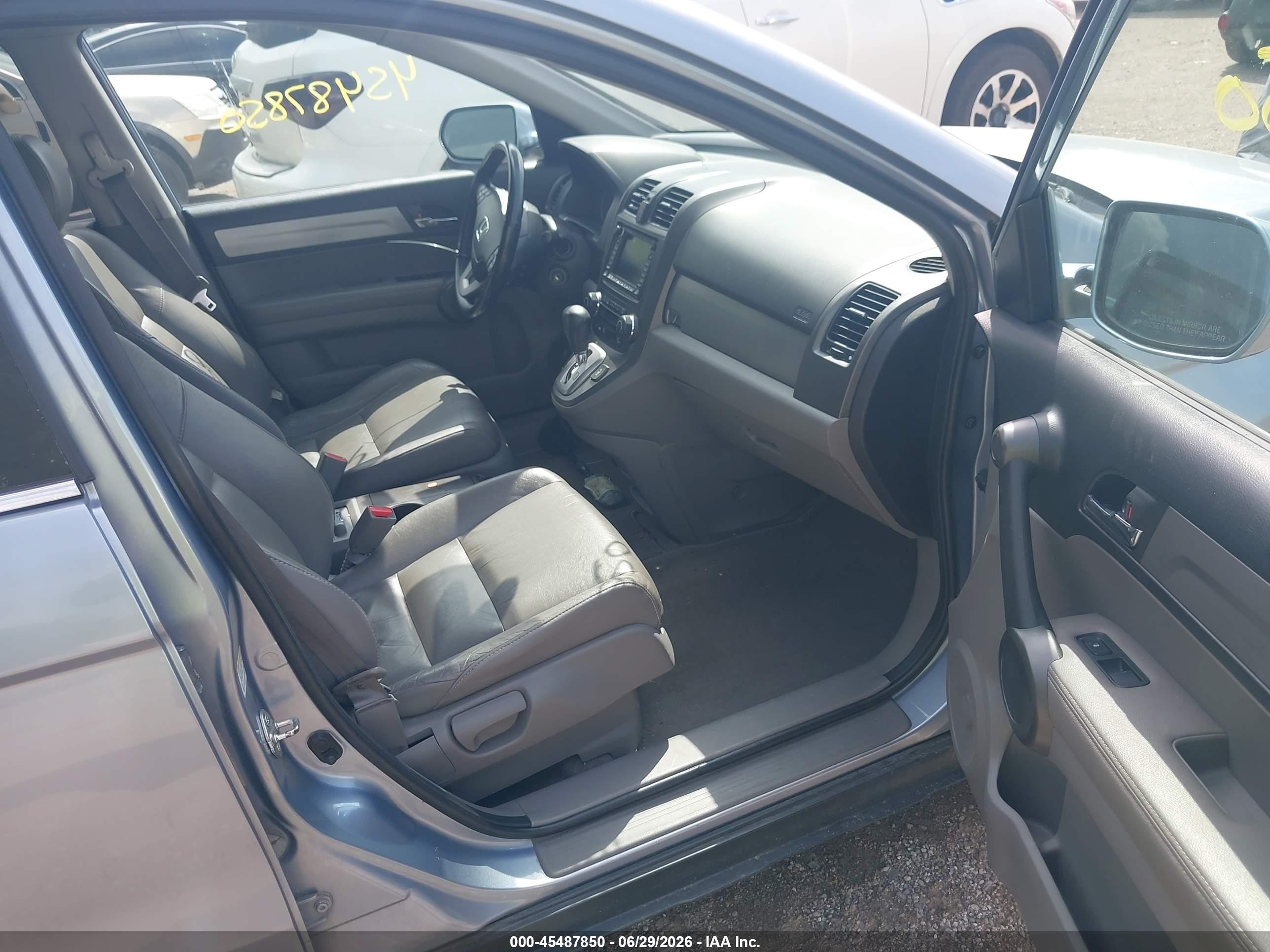 2011 Honda Cr-v Ex-l Blue vin: 5J6RE3H72BL016403