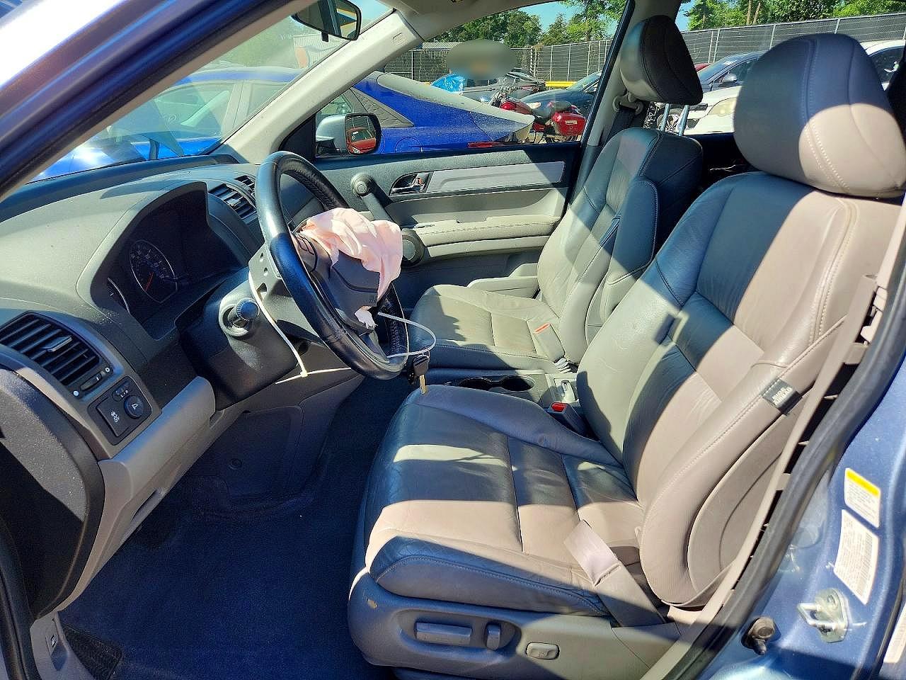 2011 Honda Cr-v Exl Blue vin: 5J6RE3H72BL026932
