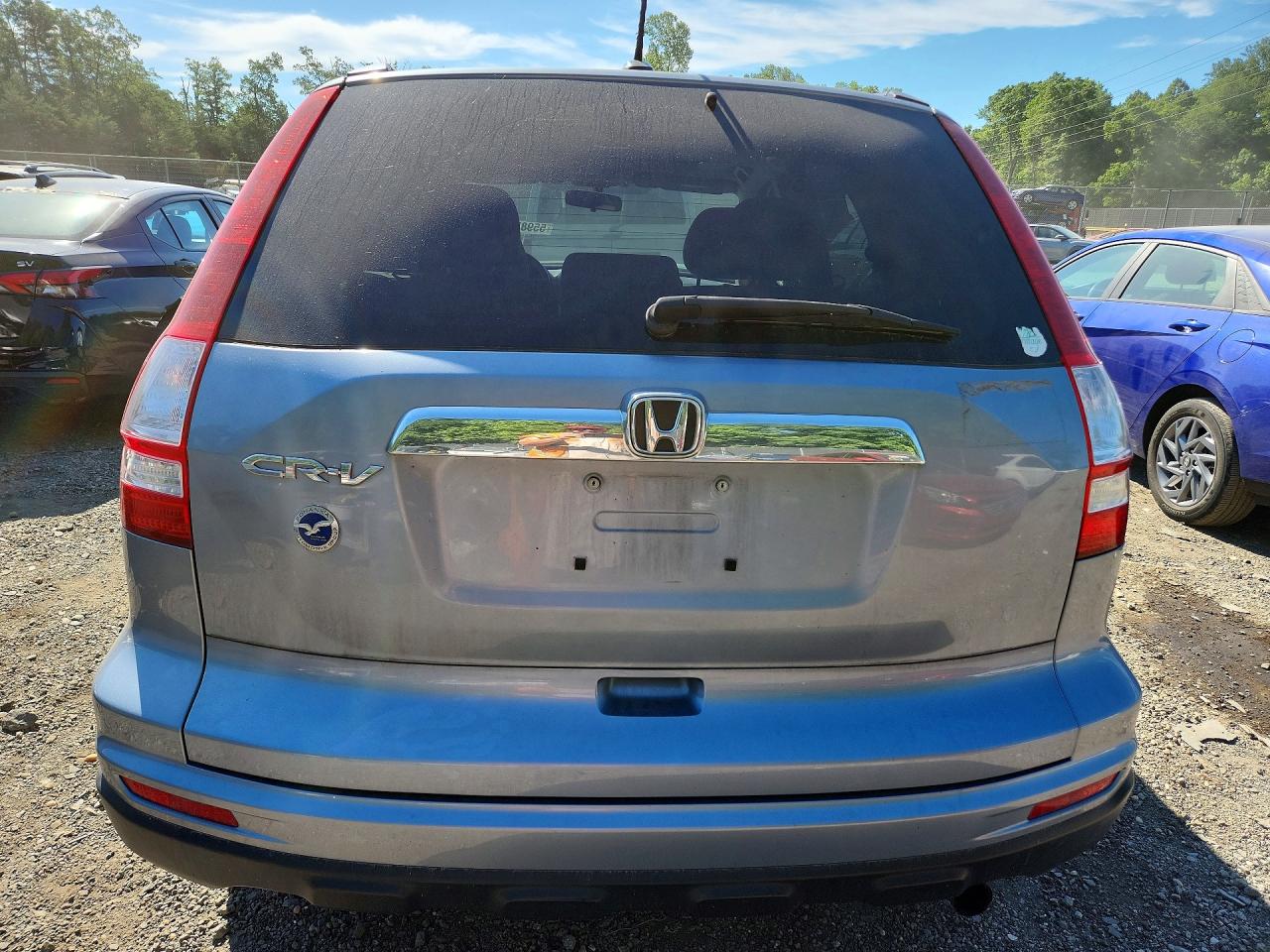 2011 Honda Cr-v Exl Blue vin: 5J6RE3H72BL026932