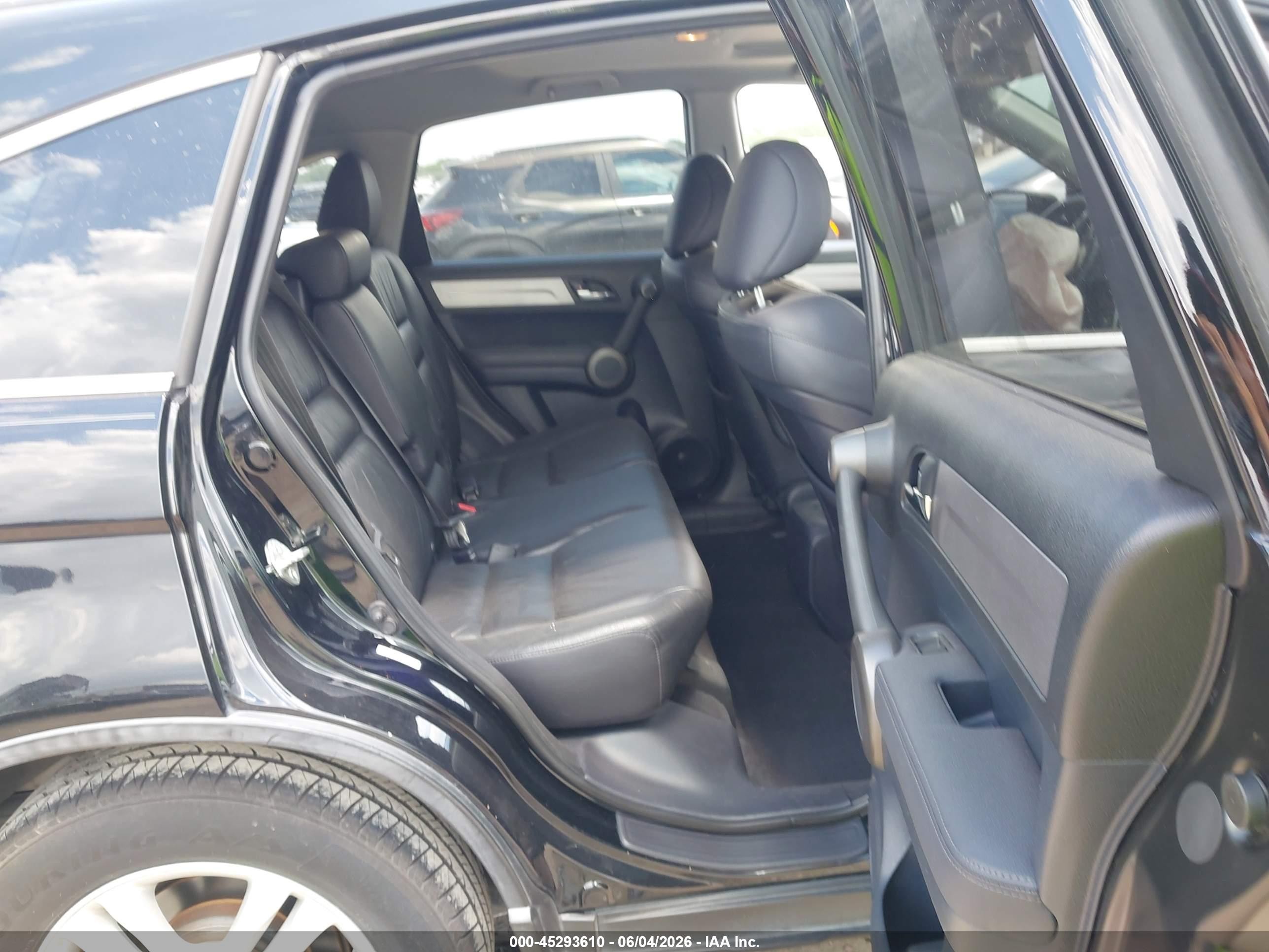 2011 Honda Cr-v Ex-l Black vin: 5J6RE3H72BL060210
