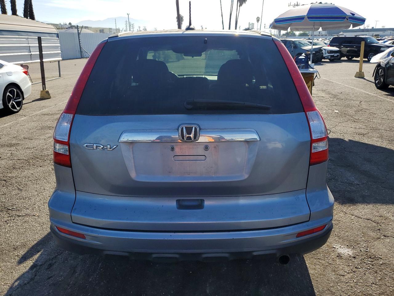 2010 Honda Cr-v Exl Blue vin: 5J6RE3H73AL006381