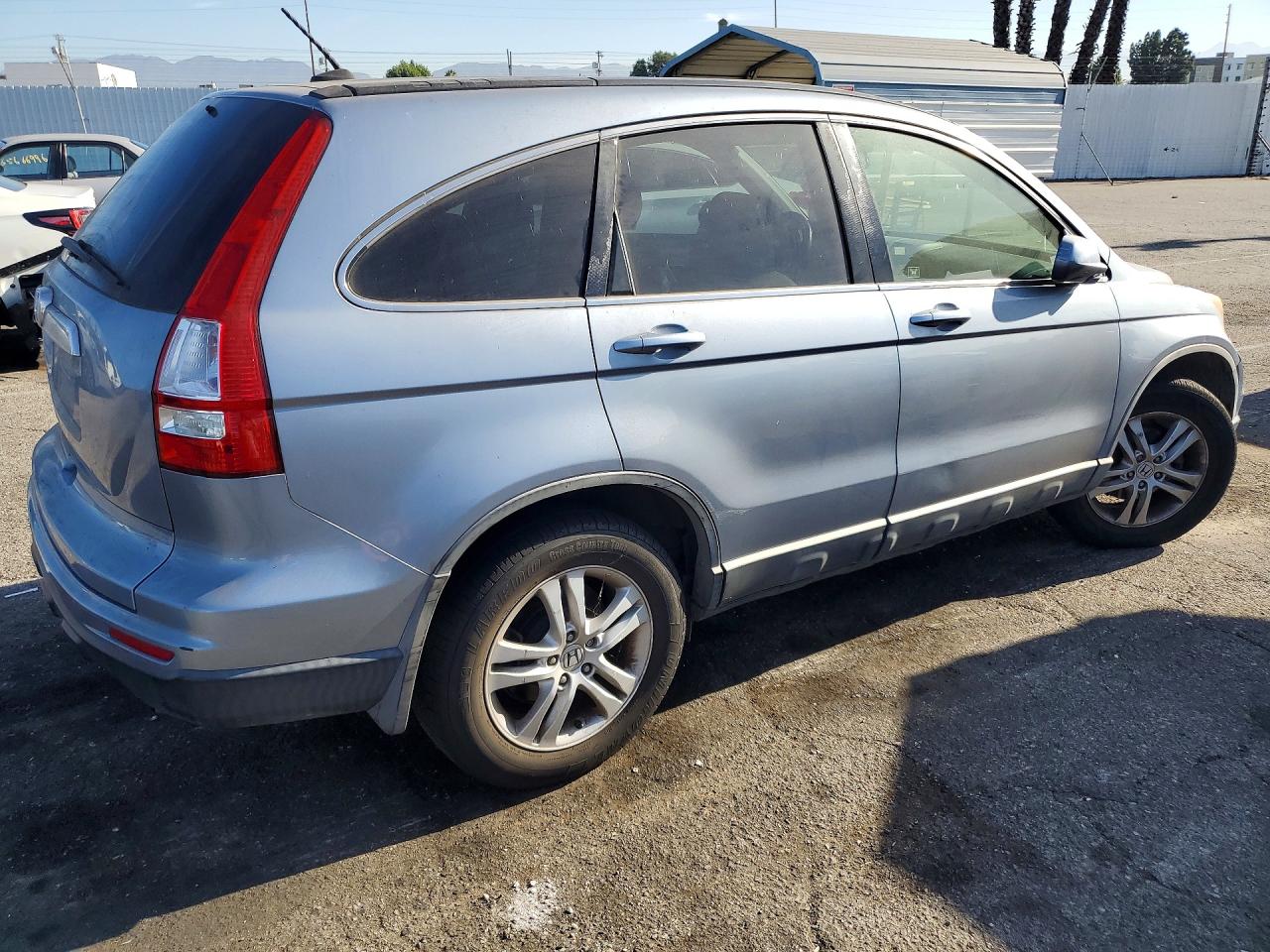 2010 Honda Cr-v Exl Blue vin: 5J6RE3H73AL006381