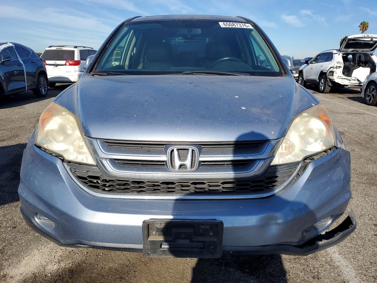 2010 Honda Cr-v Exl Blue vin: 5J6RE3H73AL006381