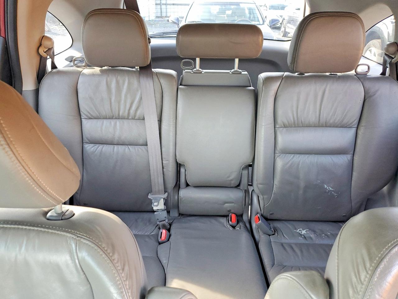 2010 Honda Cr-v Exl Red vin: 5J6RE3H73AL042250