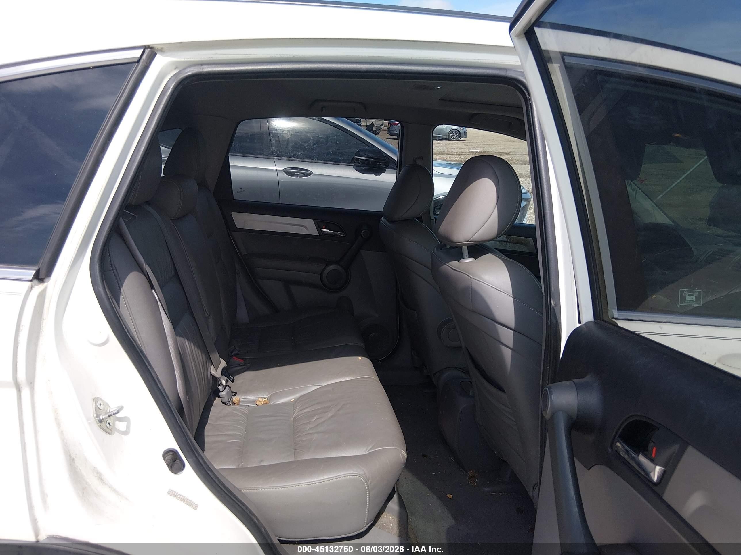 2010 Honda Cr-v Ex-l White vin: 5J6RE3H73AL049540