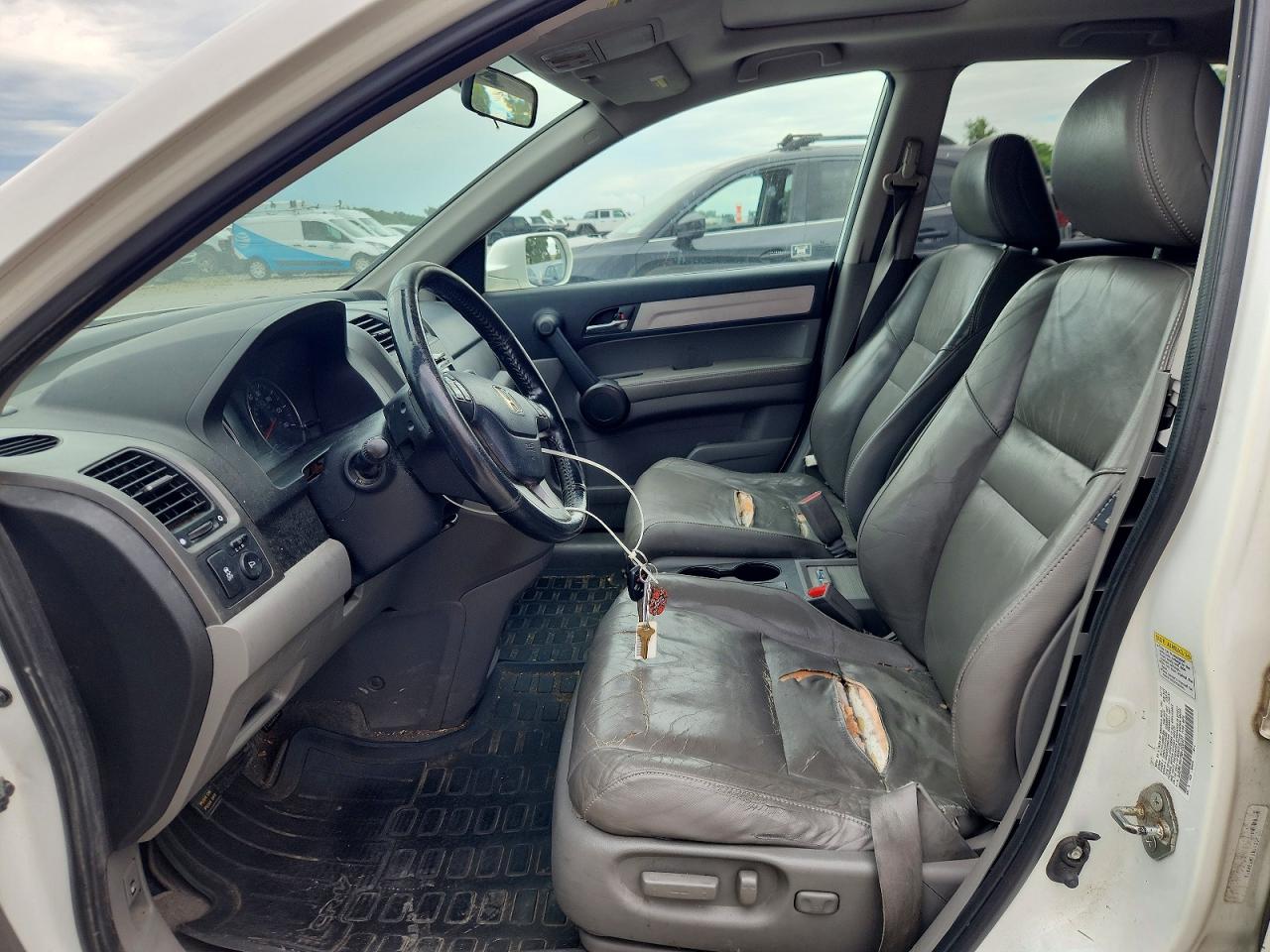 2011 Honda Cr-v Exl White vin: 5J6RE3H73BL020427