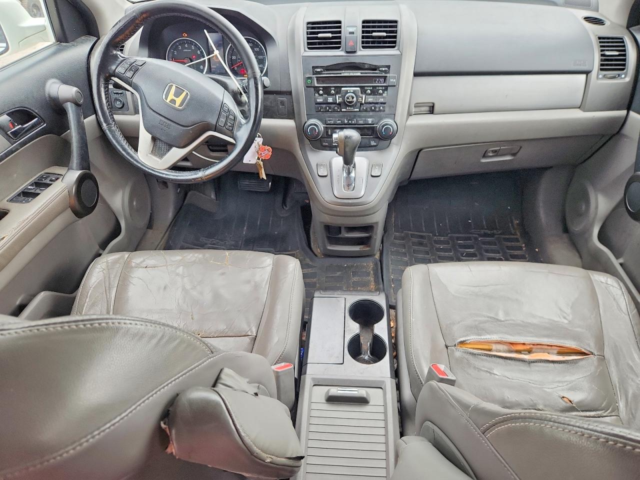2011 Honda Cr-v Exl White vin: 5J6RE3H73BL020427