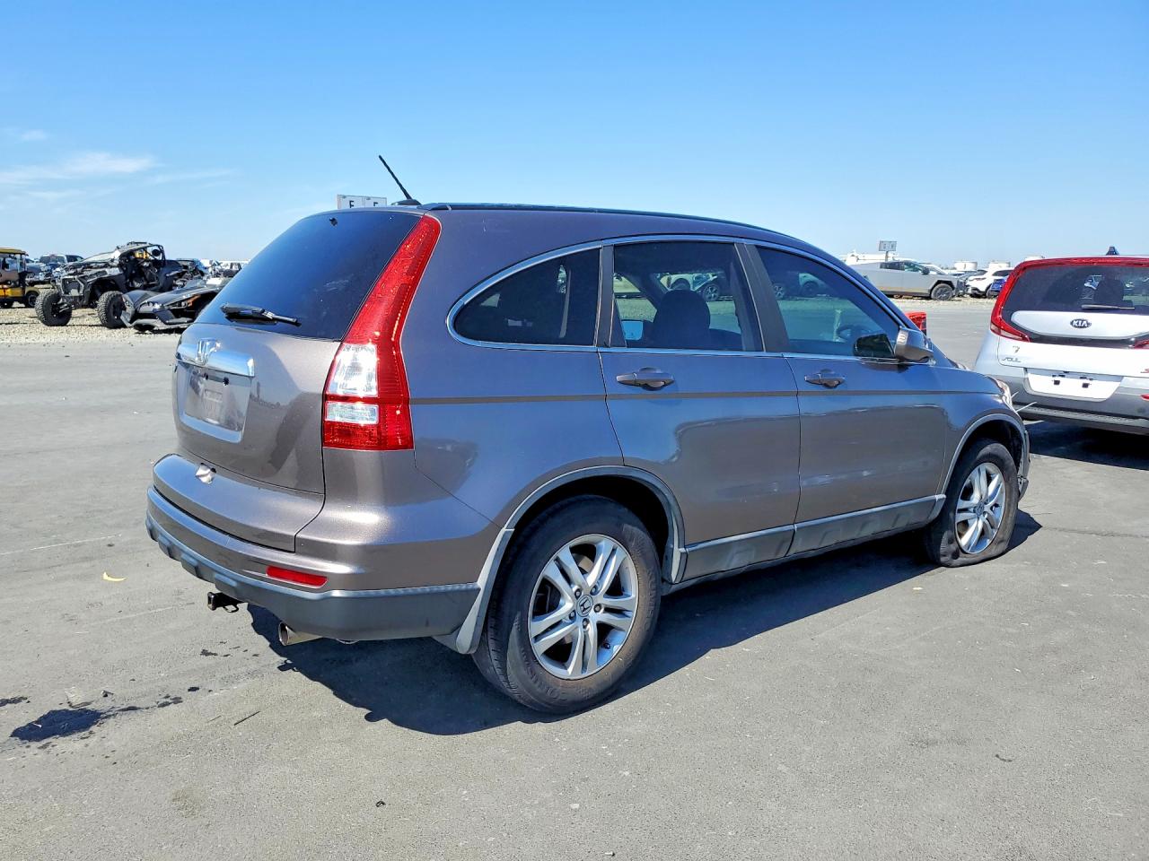 2011 Honda Cr-v Exl Brown vin: 5J6RE3H73BL033503